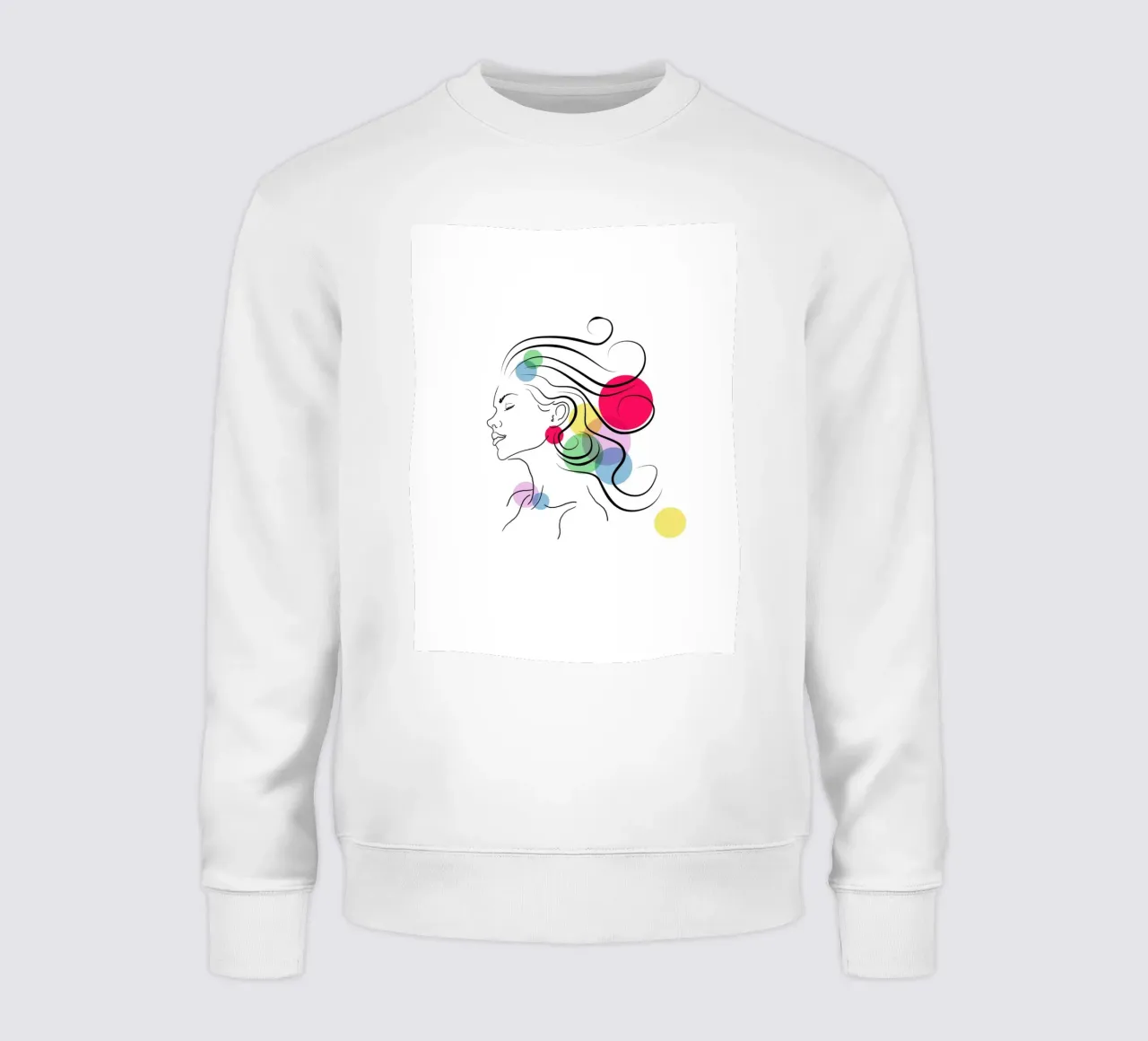 She Speaks in Color sweatshirt by Indigo Rain