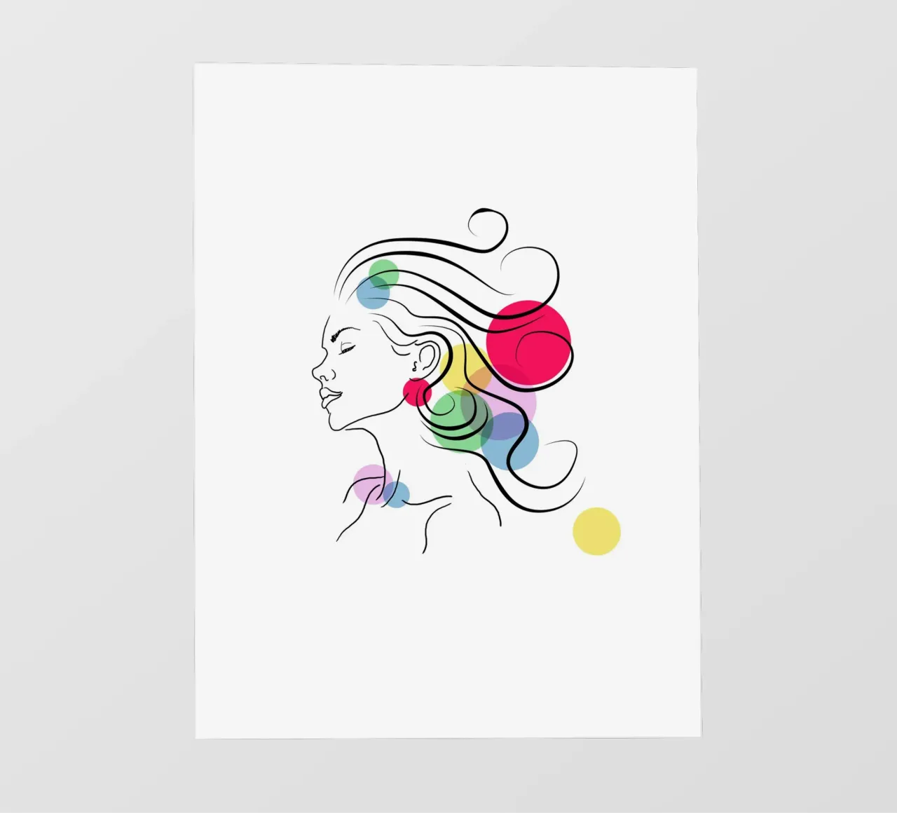 She Speaks in Color pellicola backlit da Indigo Rain