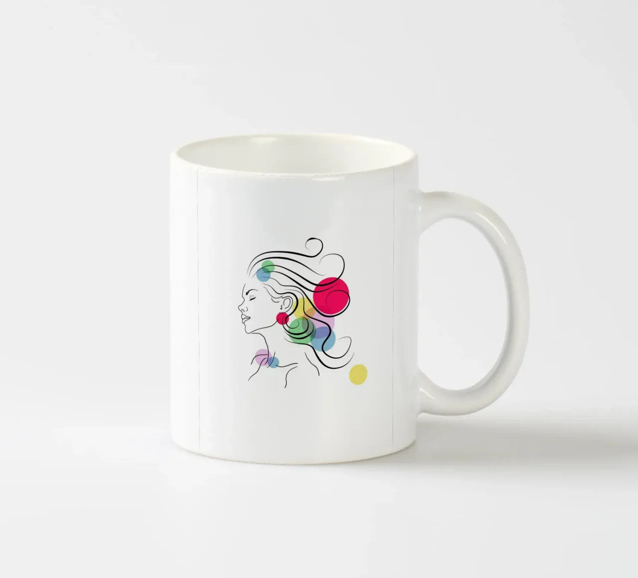 She Speaks in Color tazza in ceramica da Indigo Rain