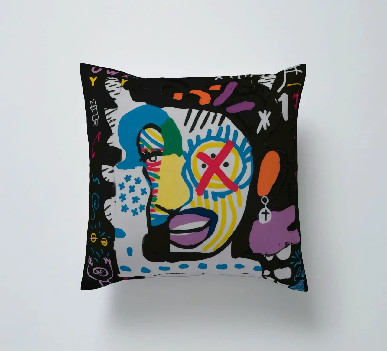 Non aspettatevi nulla di astratto cuscino da Muse Fragments