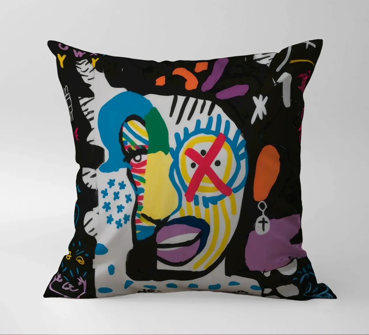 Non aspettatevi nulla di astratto cuscino da Muse Fragments