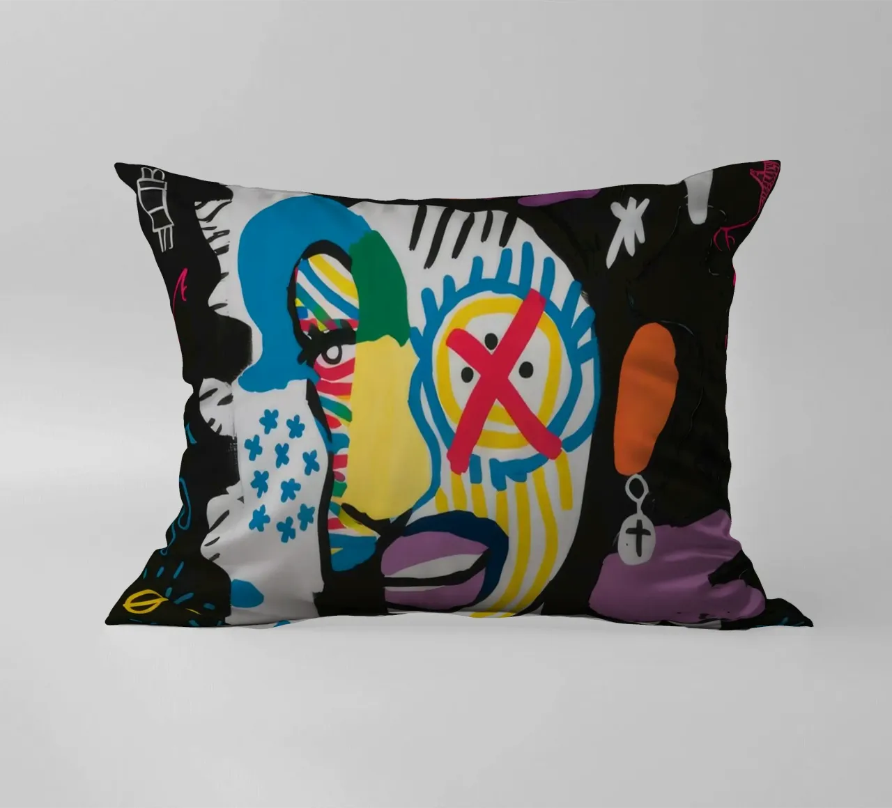 Non aspettatevi nulla di astratto cuscino da Muse Fragments