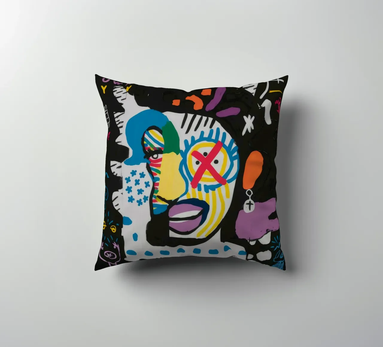 Non aspettatevi nulla di astratto cuscino da Muse Fragments