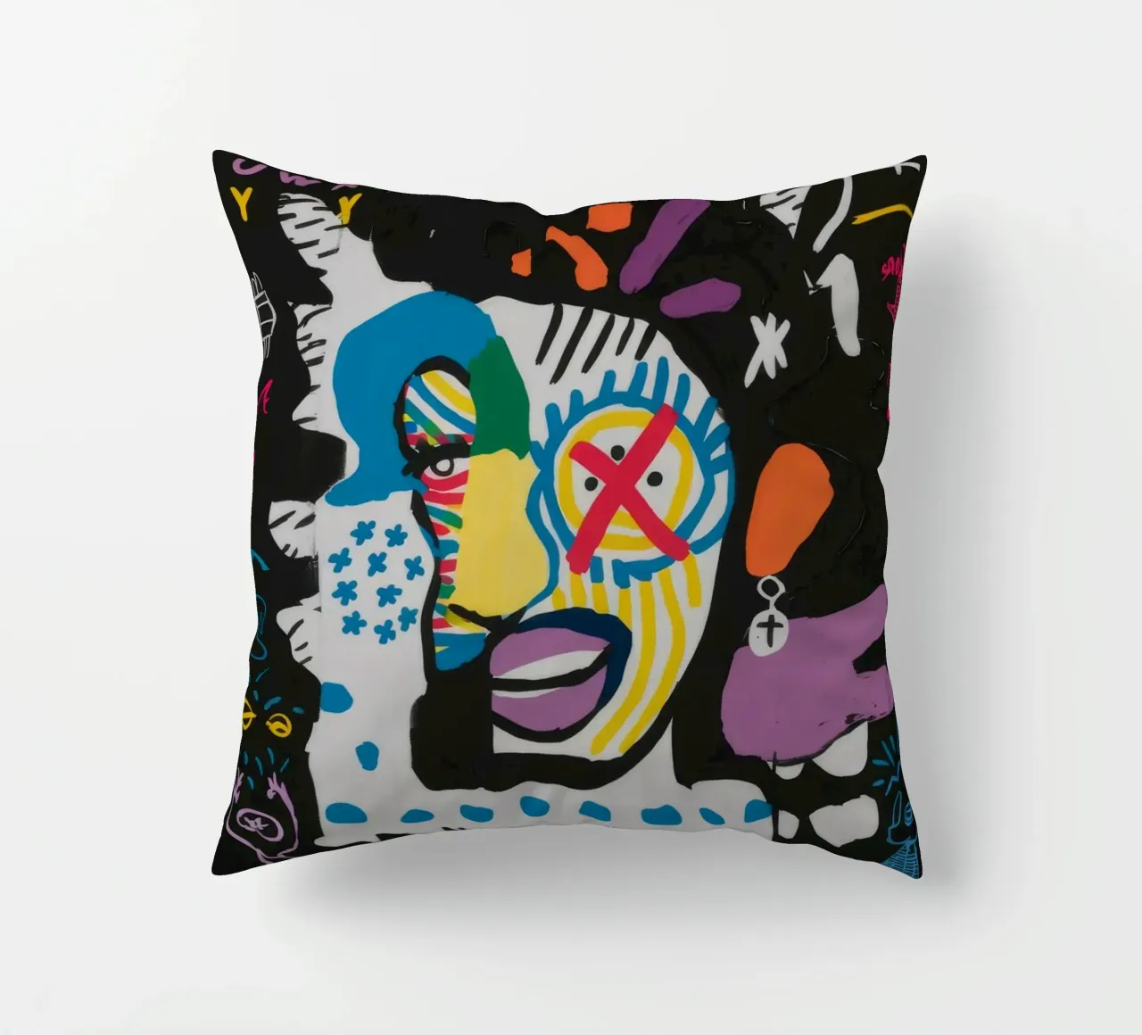 Non aspettatevi nulla di astratto cuscino da Muse Fragments