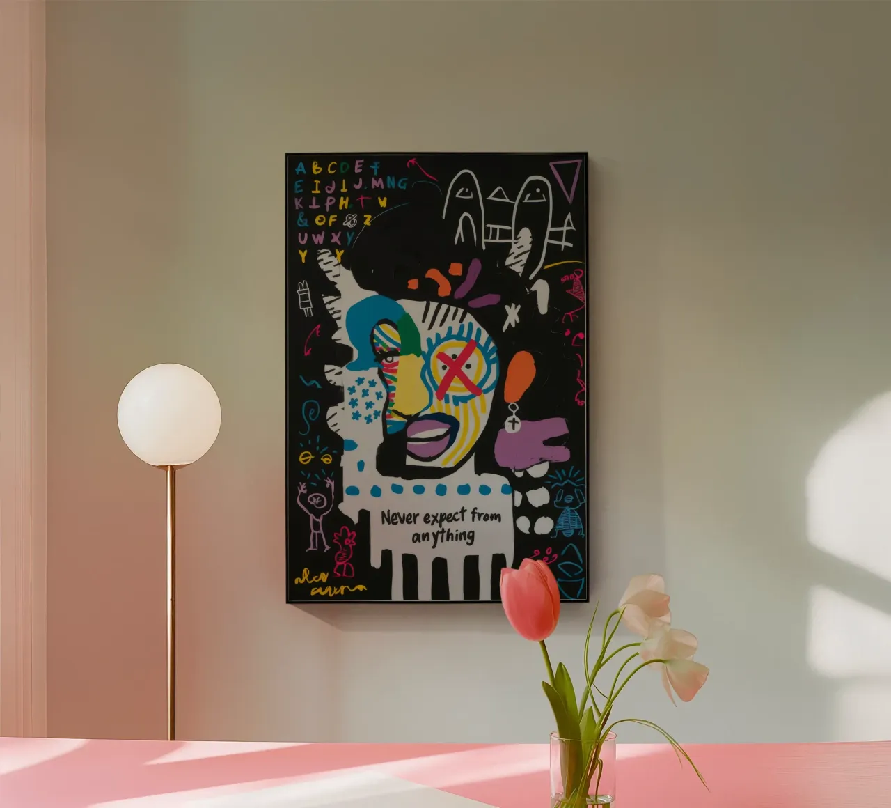 Non aspettatevi nulla di astratto plexiglass da Muse Fragments