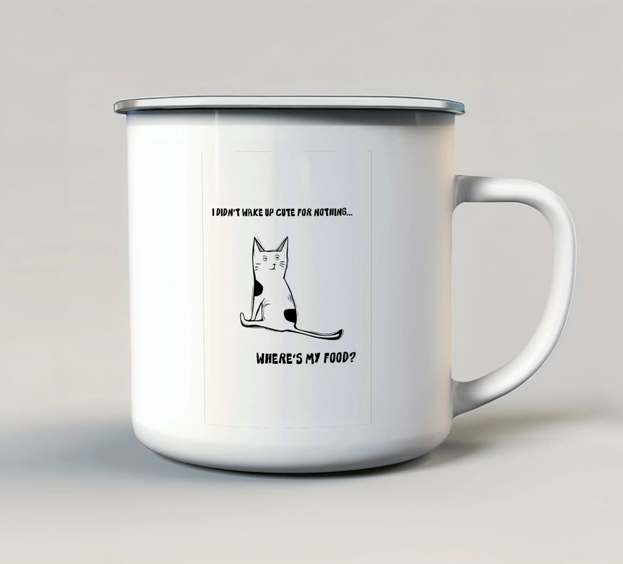 Where is my food? tazza in smalto da Indigo Rain