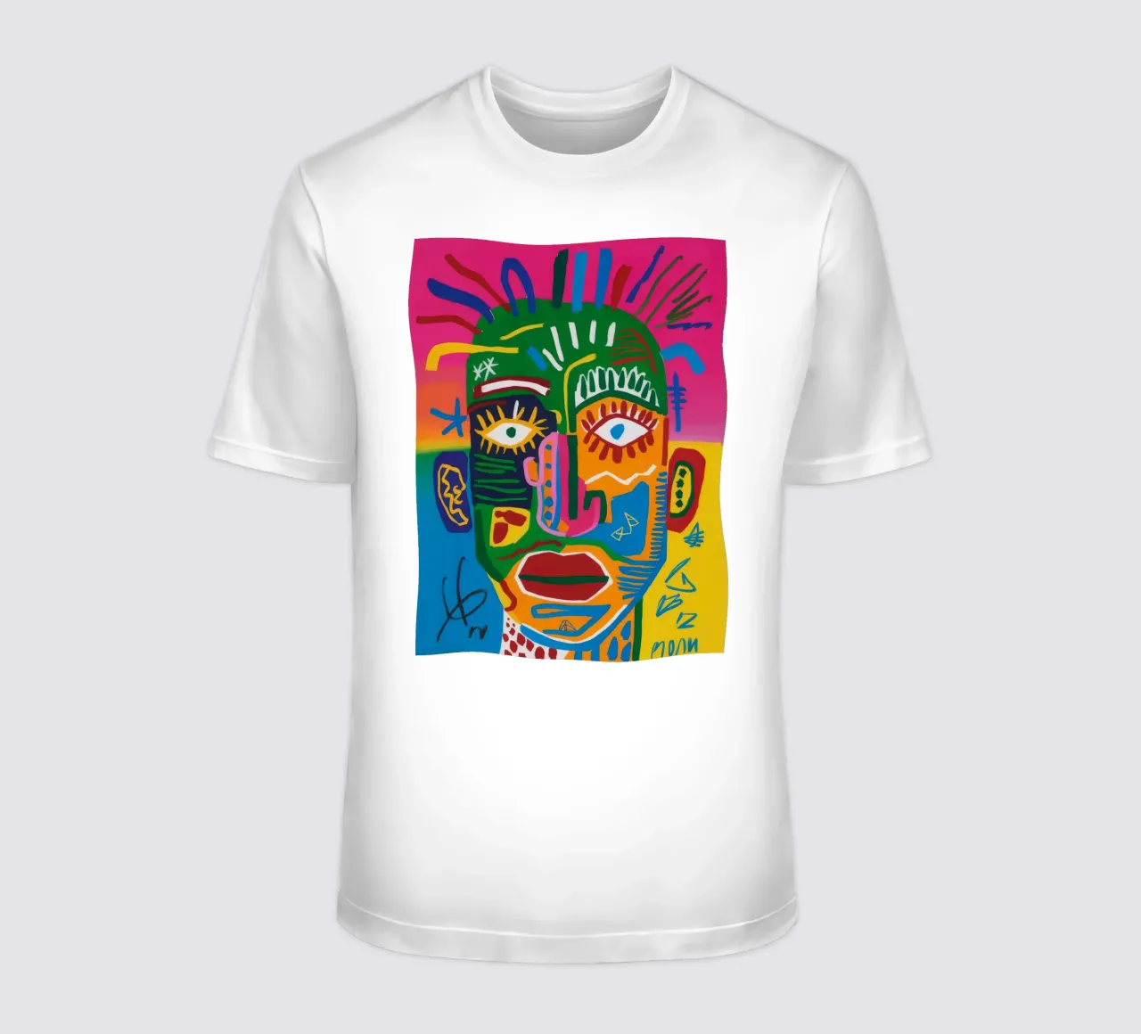 Testa coronata verde t-shirt da Muse Fragments