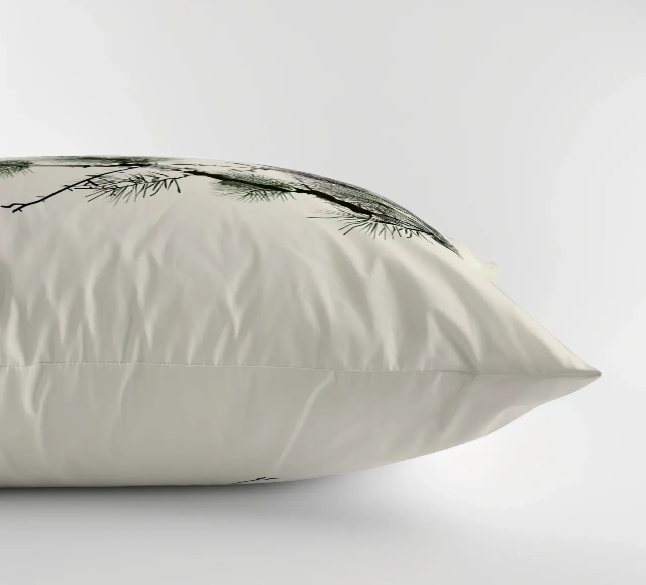 Birds and Pine decorative cushion by Flora & Fauna