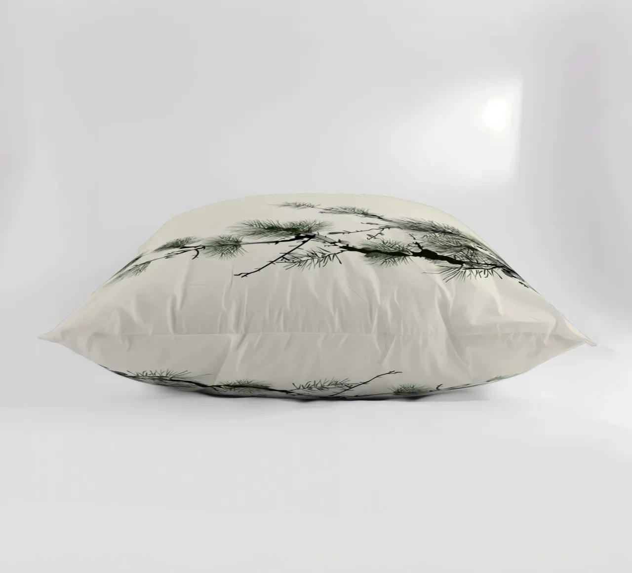 Birds and Pine decorative cushion by Flora & Fauna