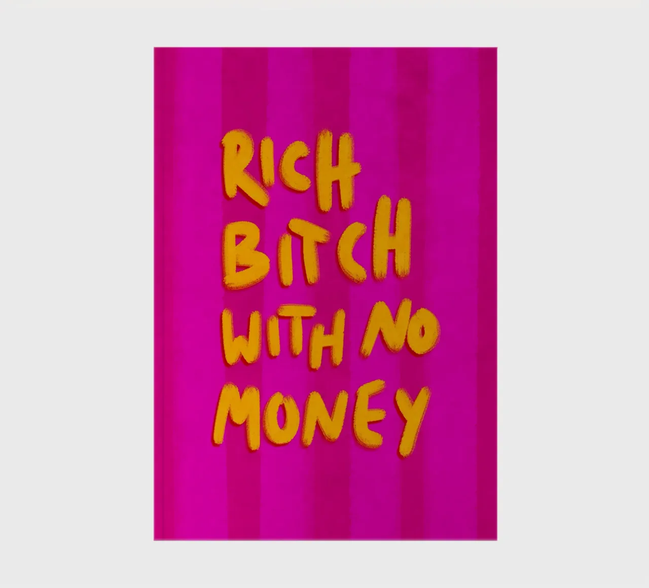Rich, but no money diario da Illustration Raissa Oltmanns