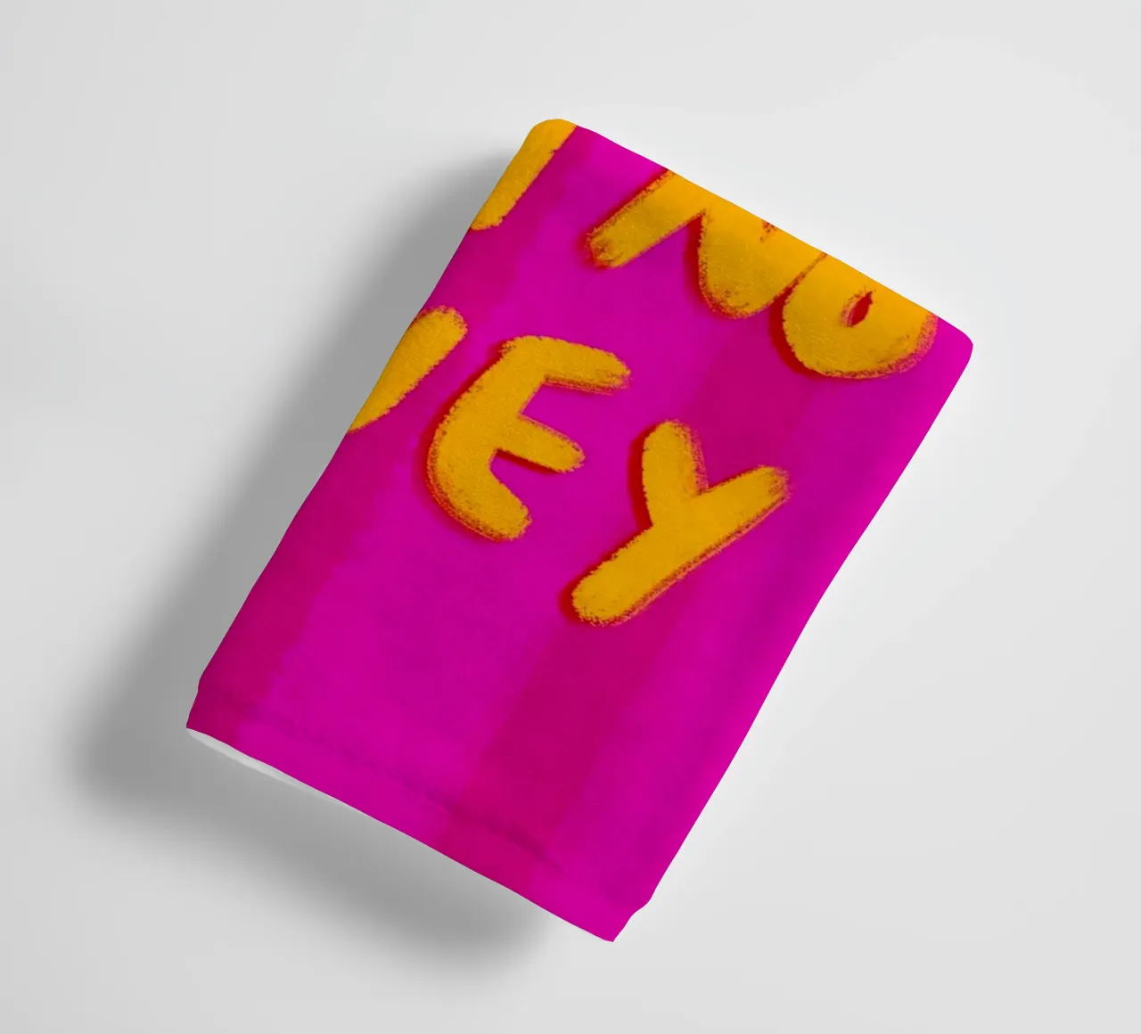 Rich, but no money asciugamano da bagno da Illustration Raissa Oltmanns