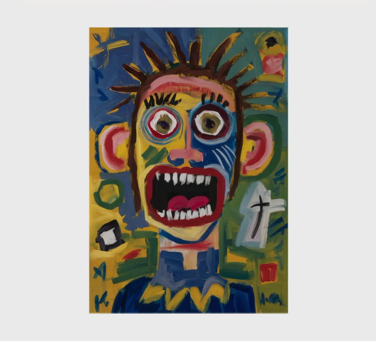 Surreal Dreamscape Portrait notebook by Muse Fragments