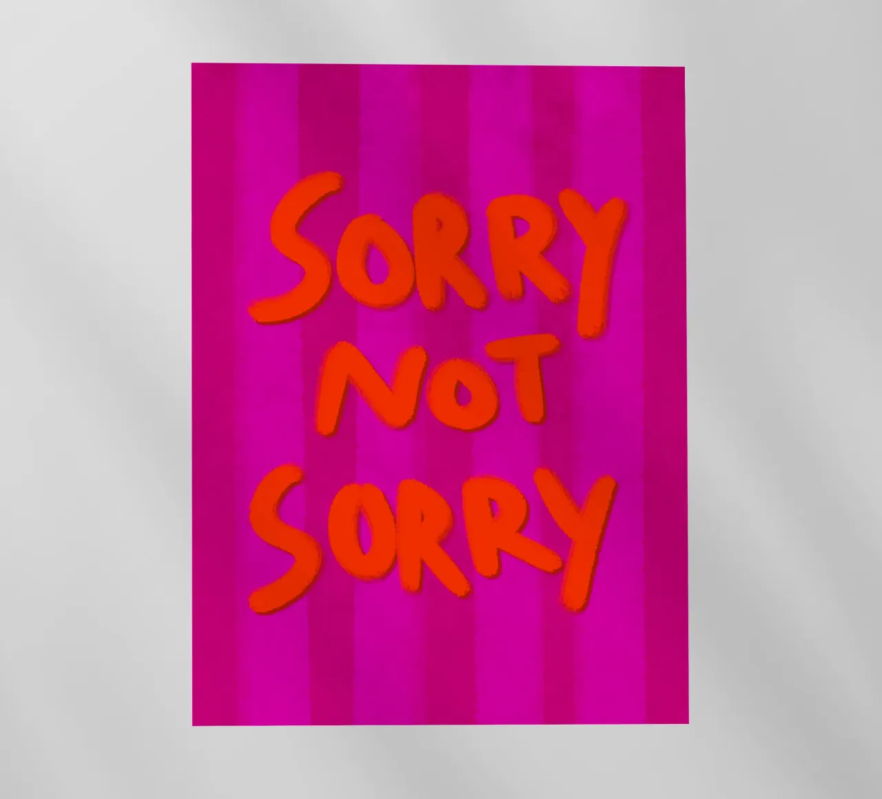 Sorry not Sorry pellicola backlit da Illustration Raissa Oltmanns