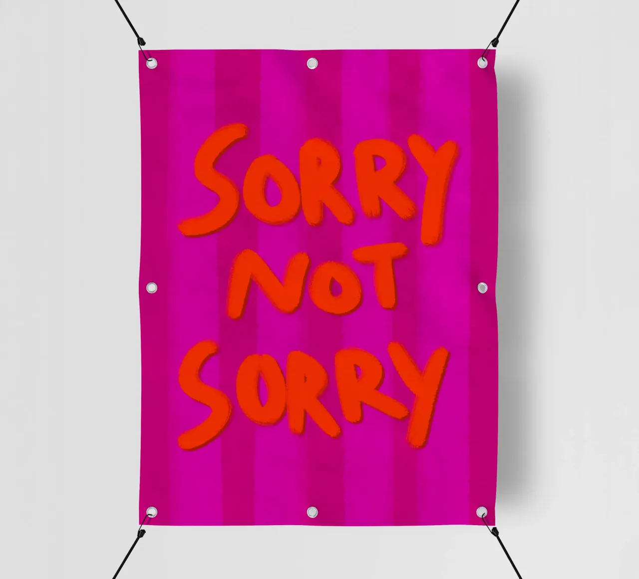Sorry not Sorry telo in pvc da Illustration Raissa Oltmanns