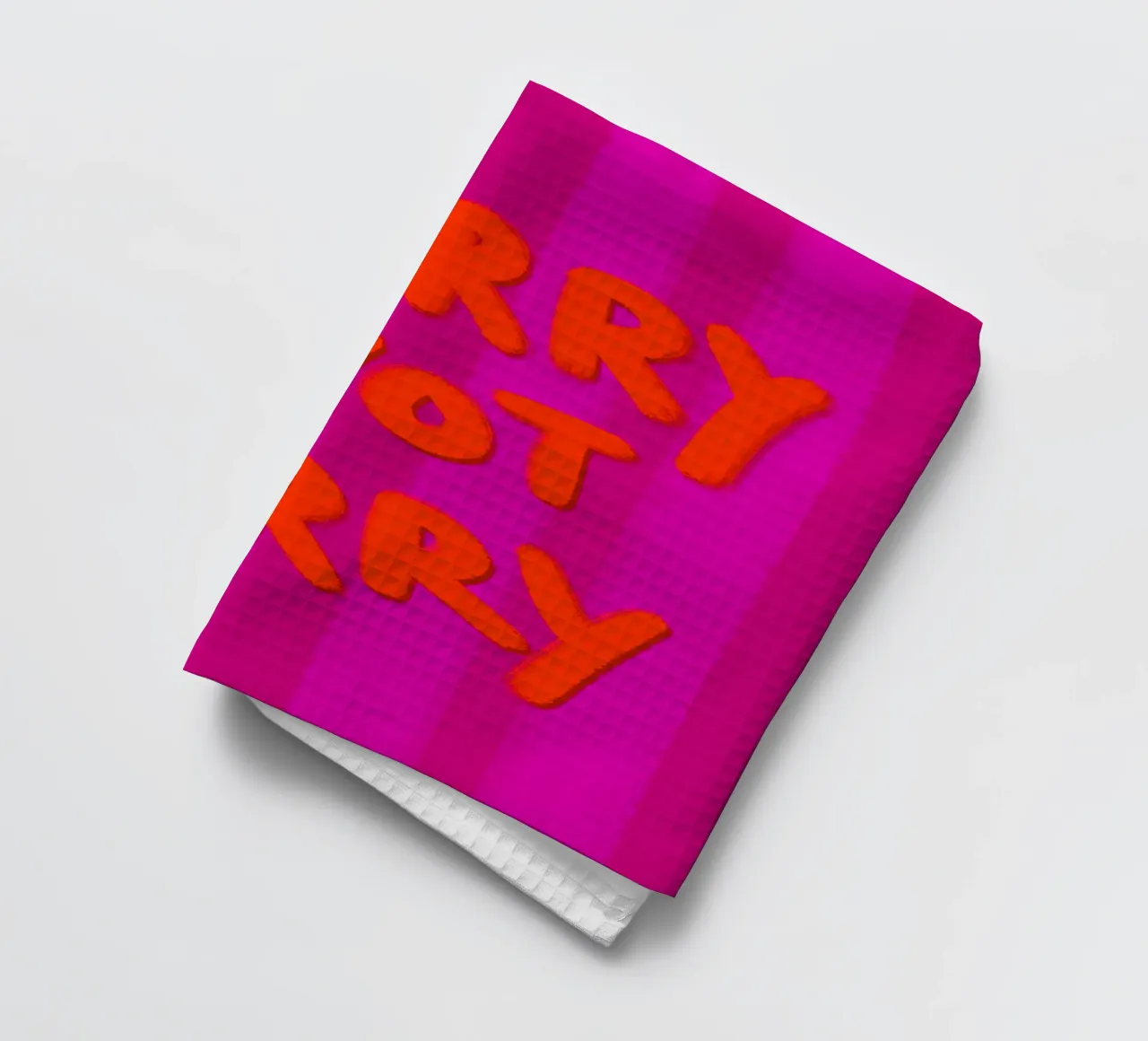 Sorry not Sorry canovaccio da cucina da Illustration Raissa Oltmanns