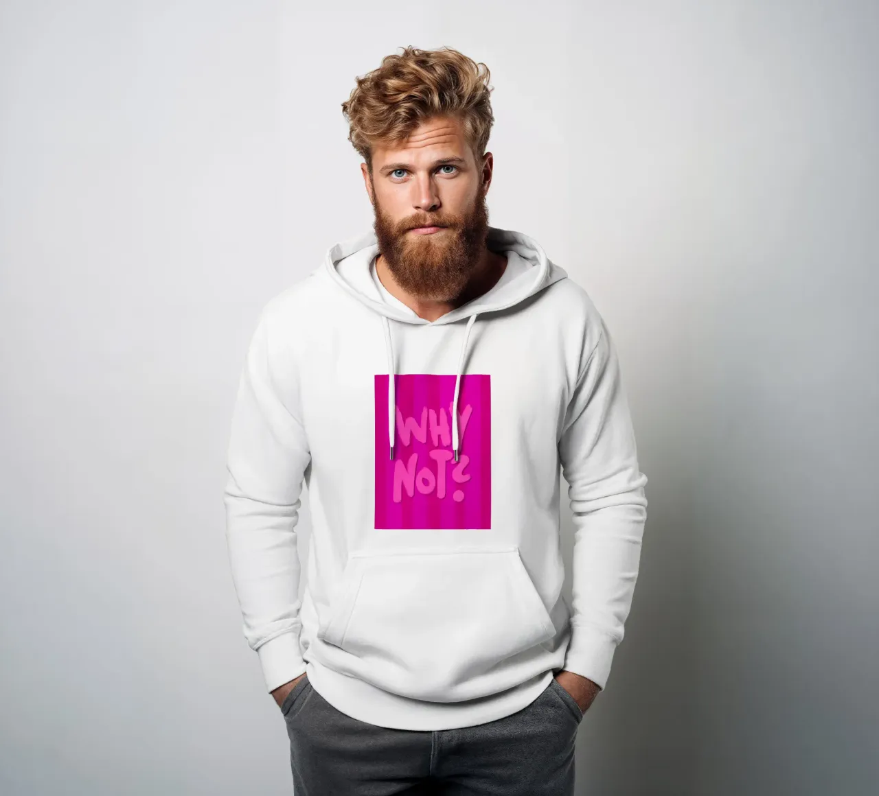 Why not? felpa con cappuccio da Illustration Raissa Oltmanns