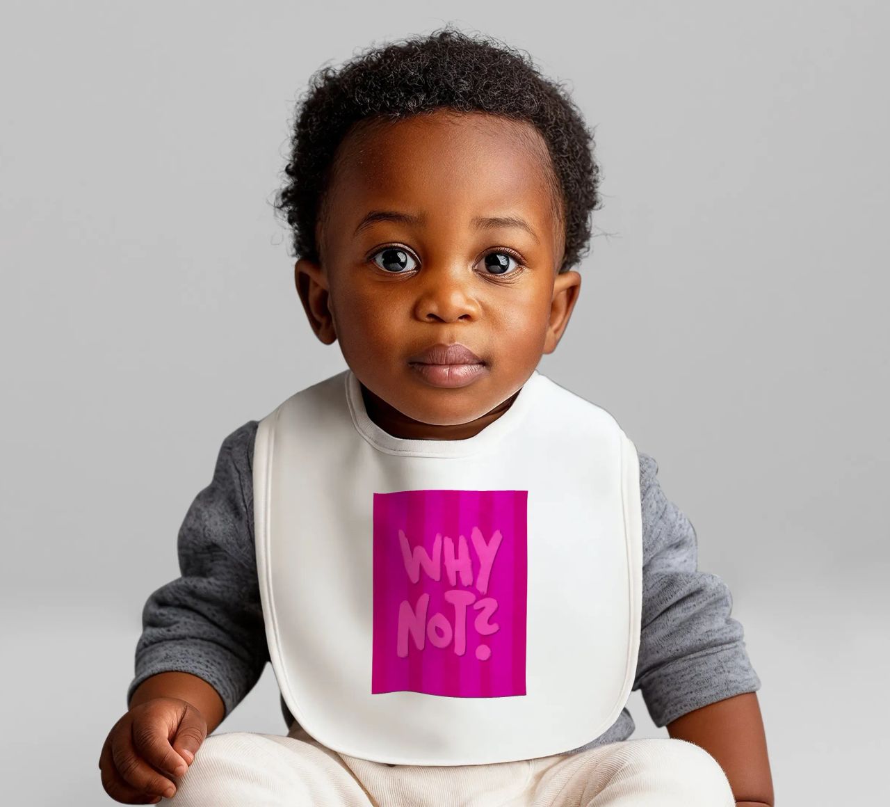 Why not? babero de Illustration Raissa Oltmanns