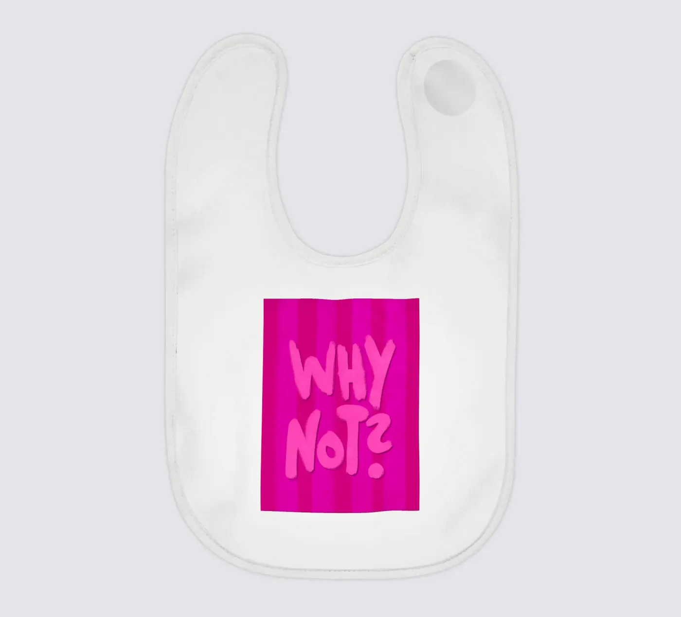 Why not? Babylätzchen von Illustration Raissa Oltmanns