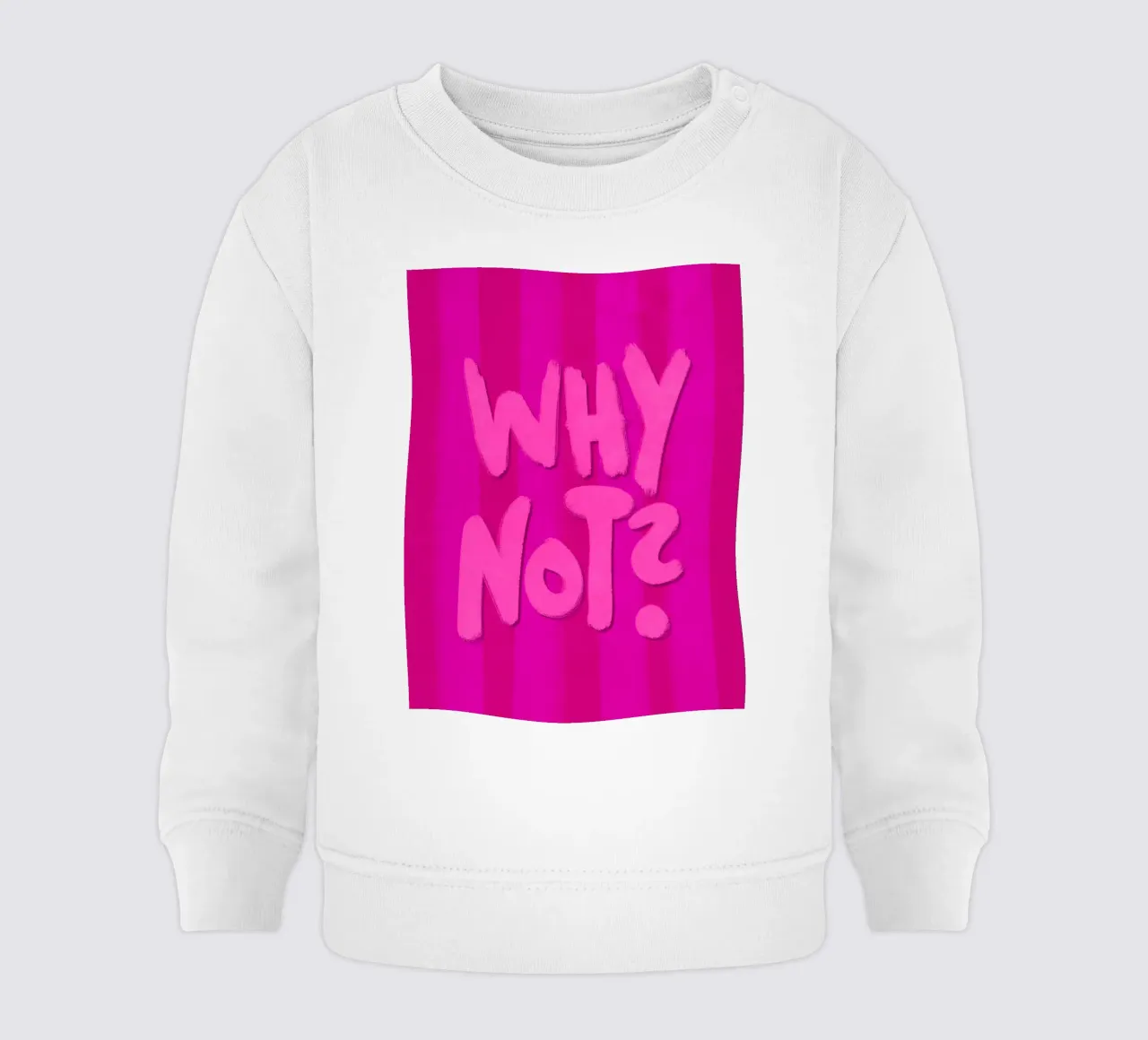 Why not? felpa neonato da Illustration Raissa Oltmanns