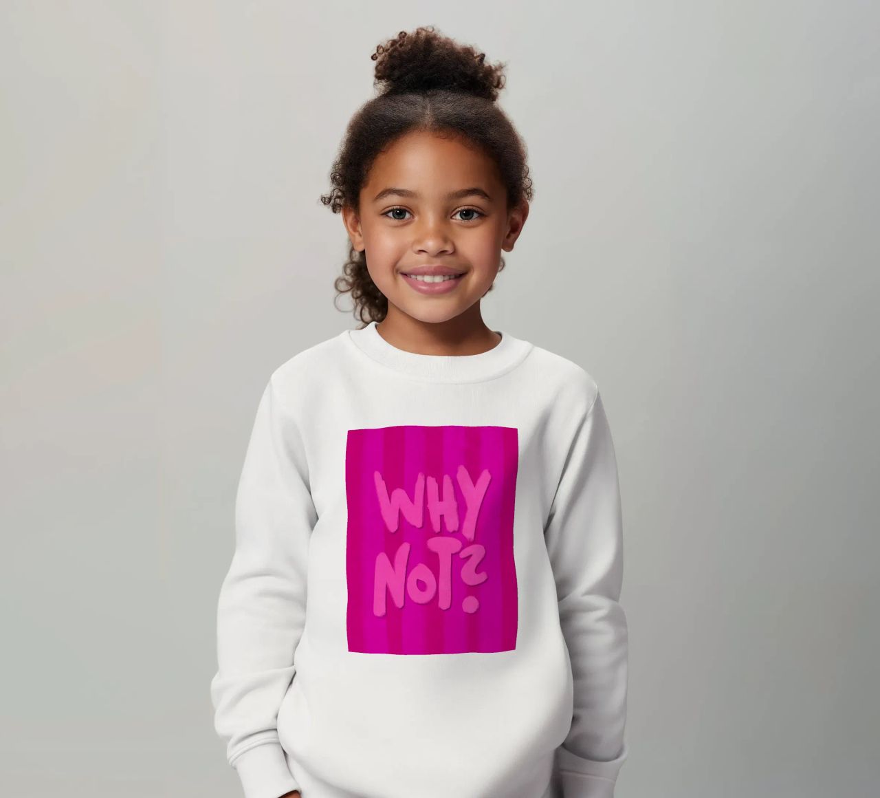 Why not? felpa bambino da Illustration Raissa Oltmanns