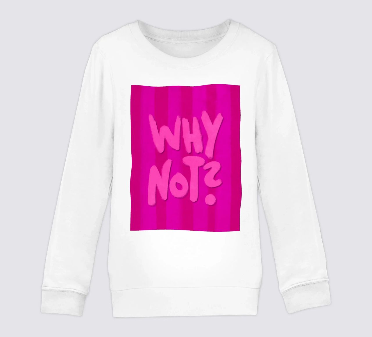 Why not? felpa bambino da Illustration Raissa Oltmanns