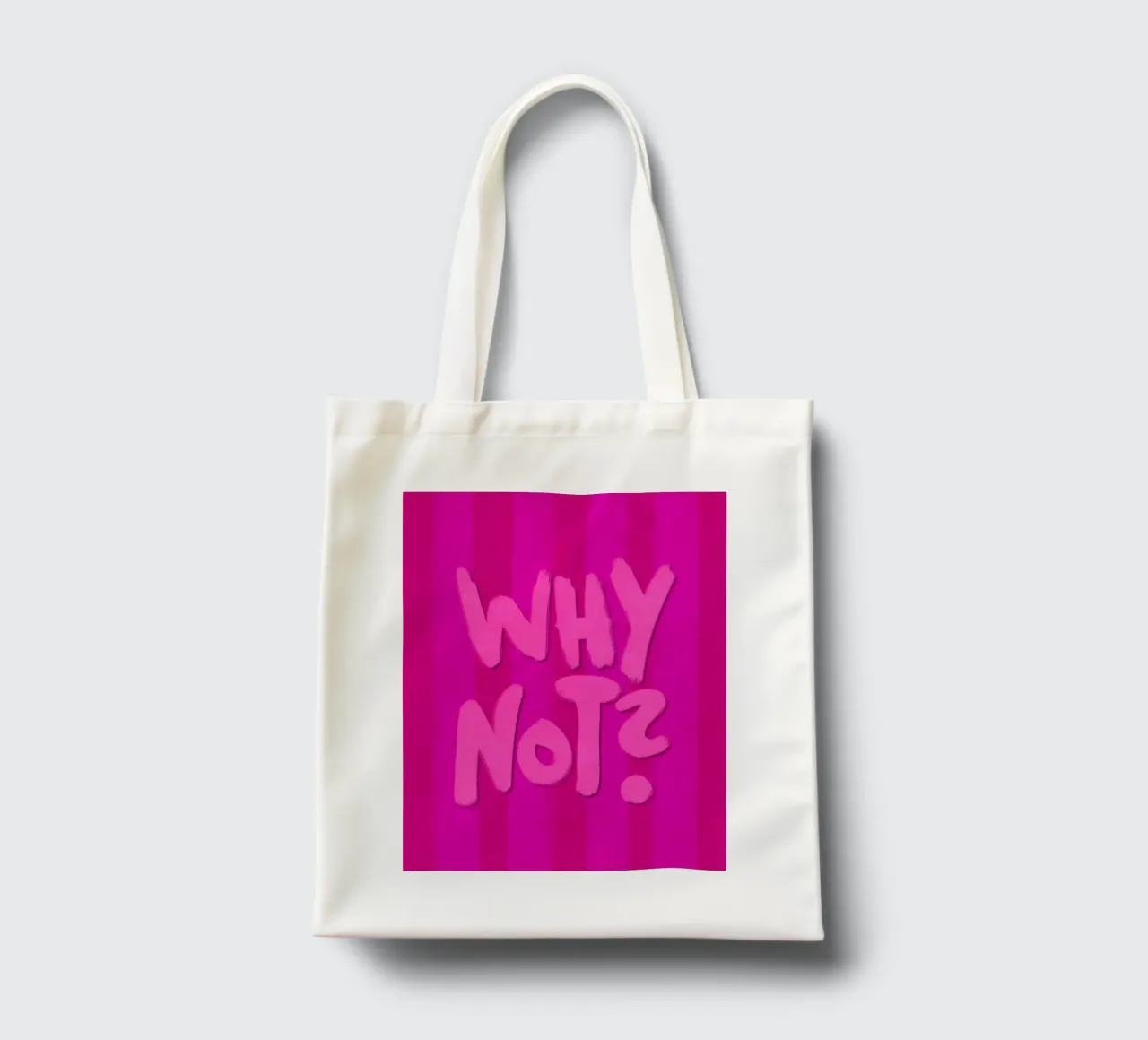 Why not? borsa in juta da Illustration Raissa Oltmanns