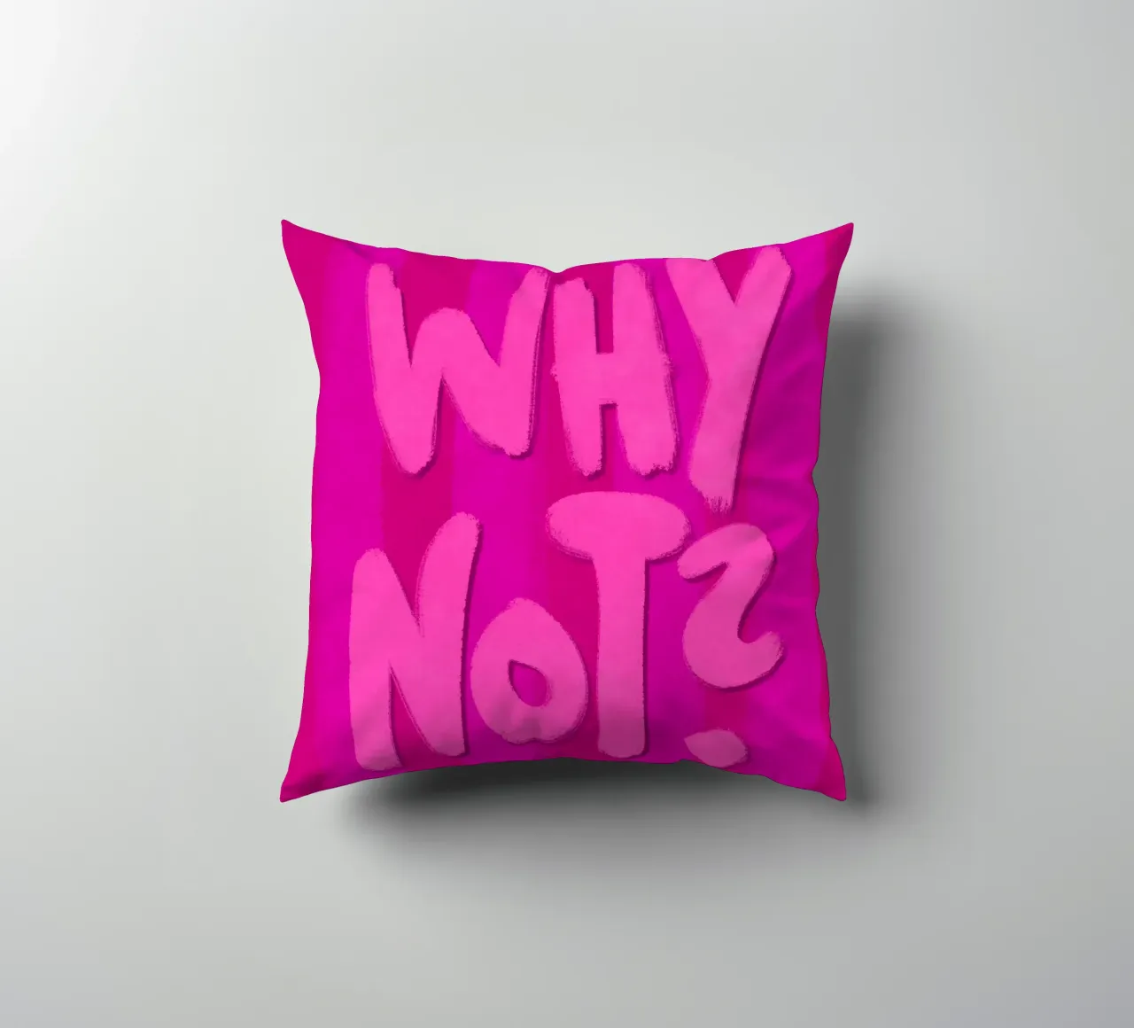 Why not? cuscino da Illustration Raissa Oltmanns