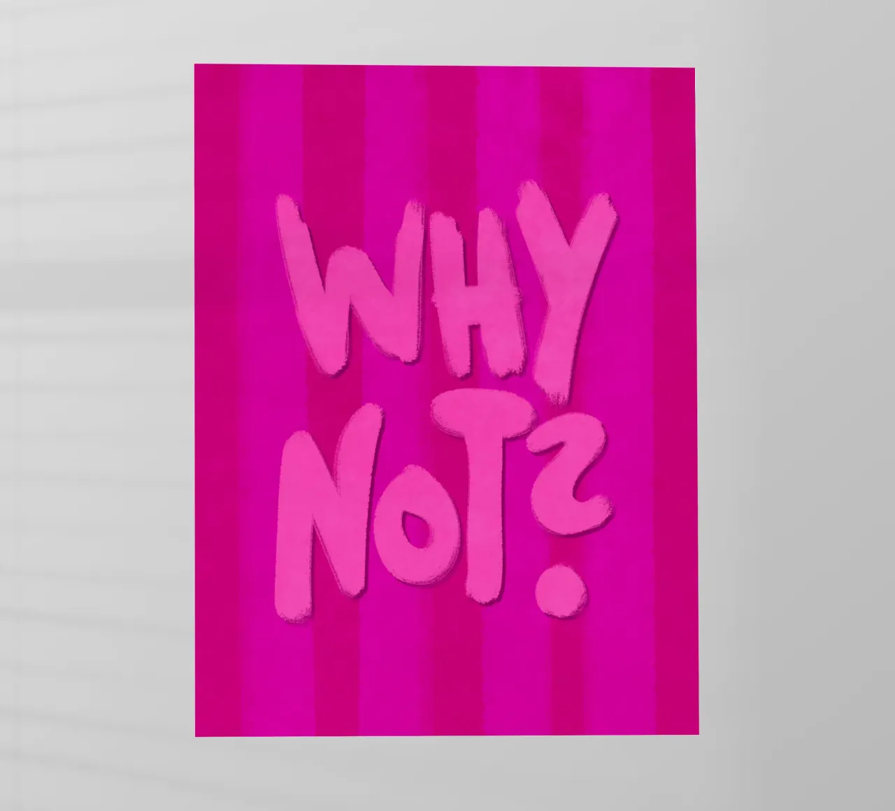 Why not? pellicola backlit da Illustration Raissa Oltmanns