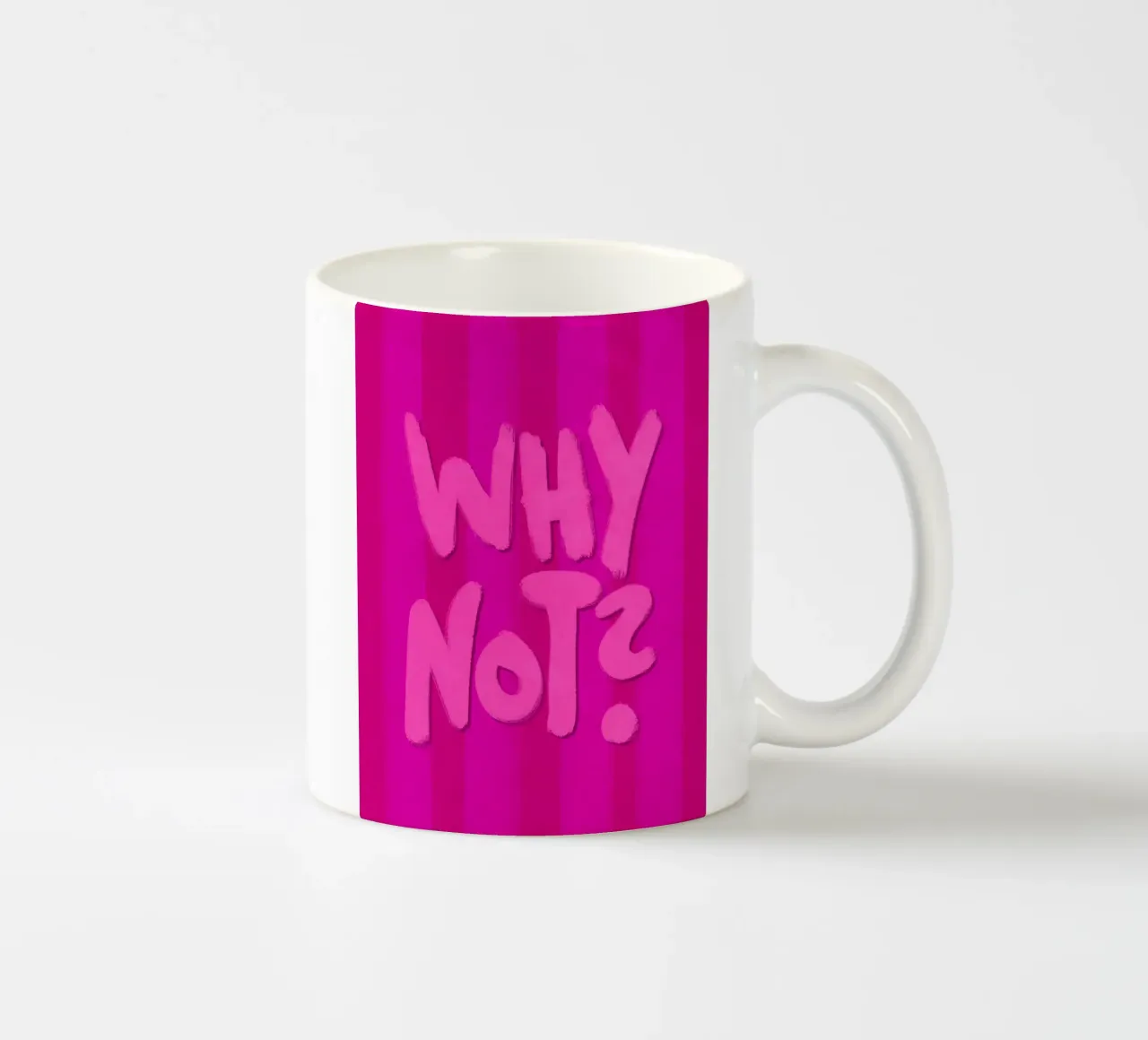 Why not? keramische mok van Illustration Raissa Oltmanns