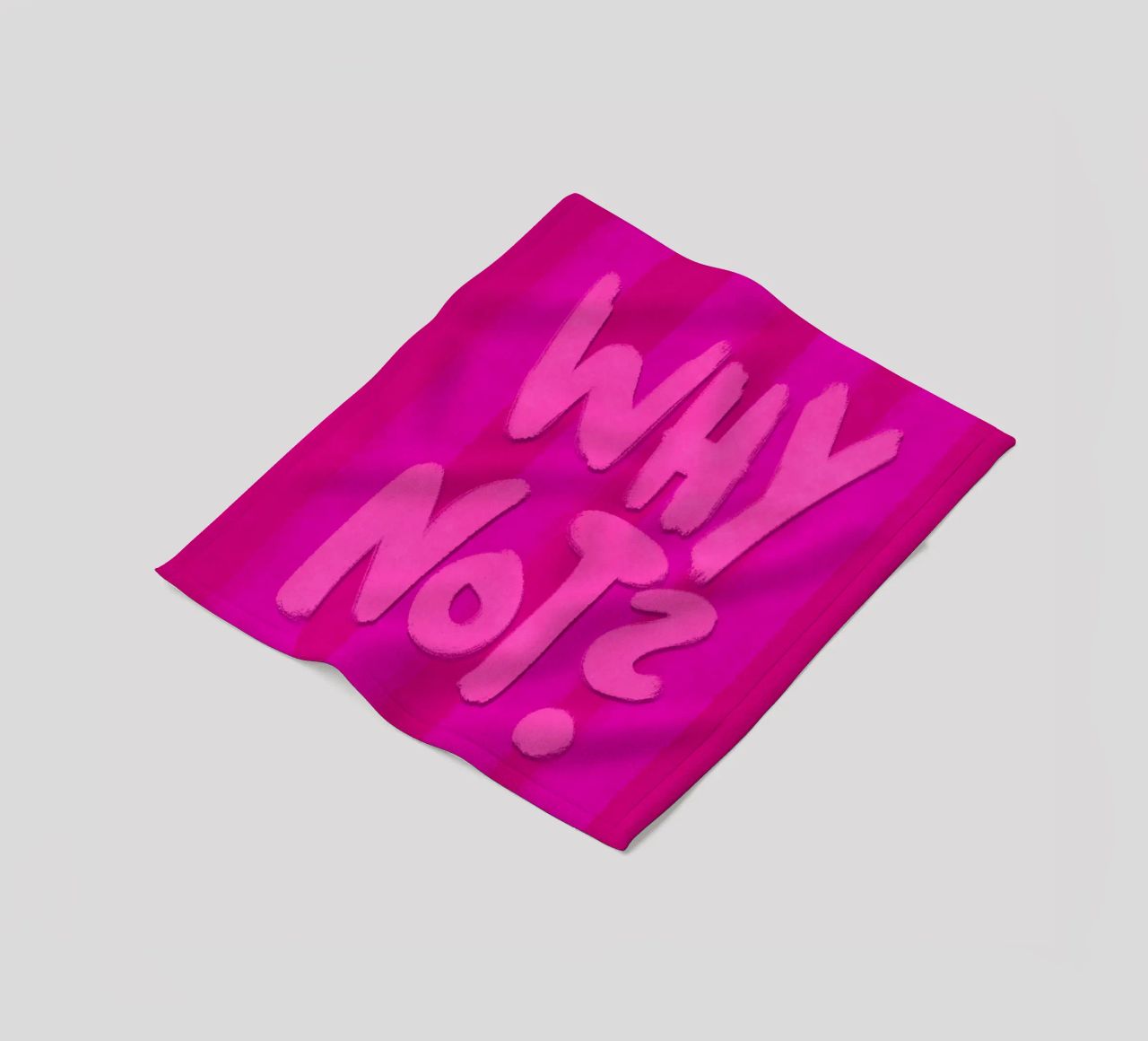 Why not? coperta in pile da Illustration Raissa Oltmanns