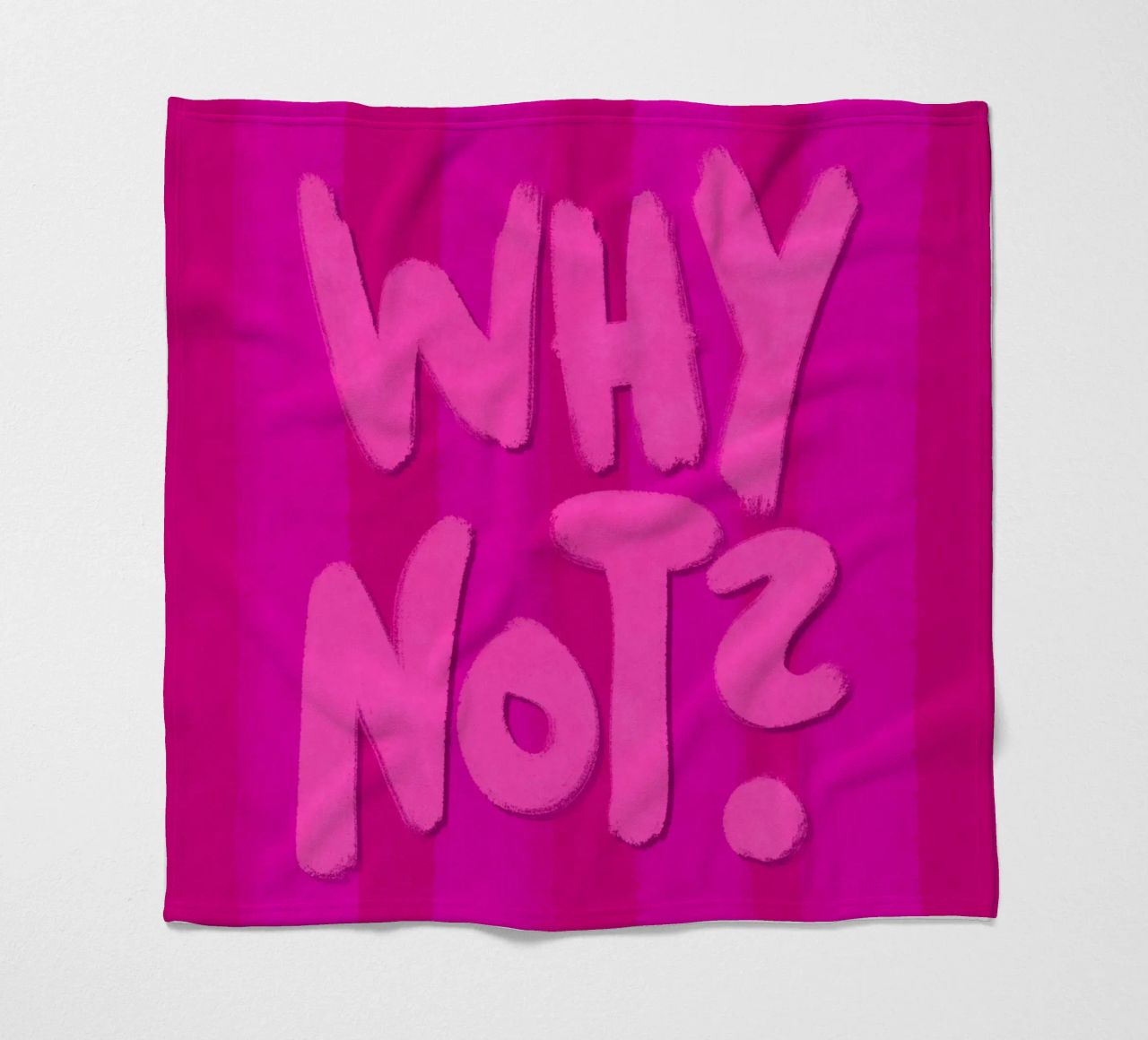 Why not? coperta in pile da Illustration Raissa Oltmanns