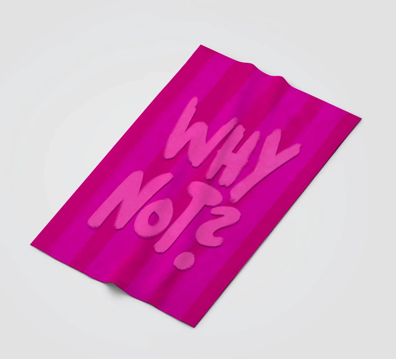 Why not? coperta in pile da Illustration Raissa Oltmanns