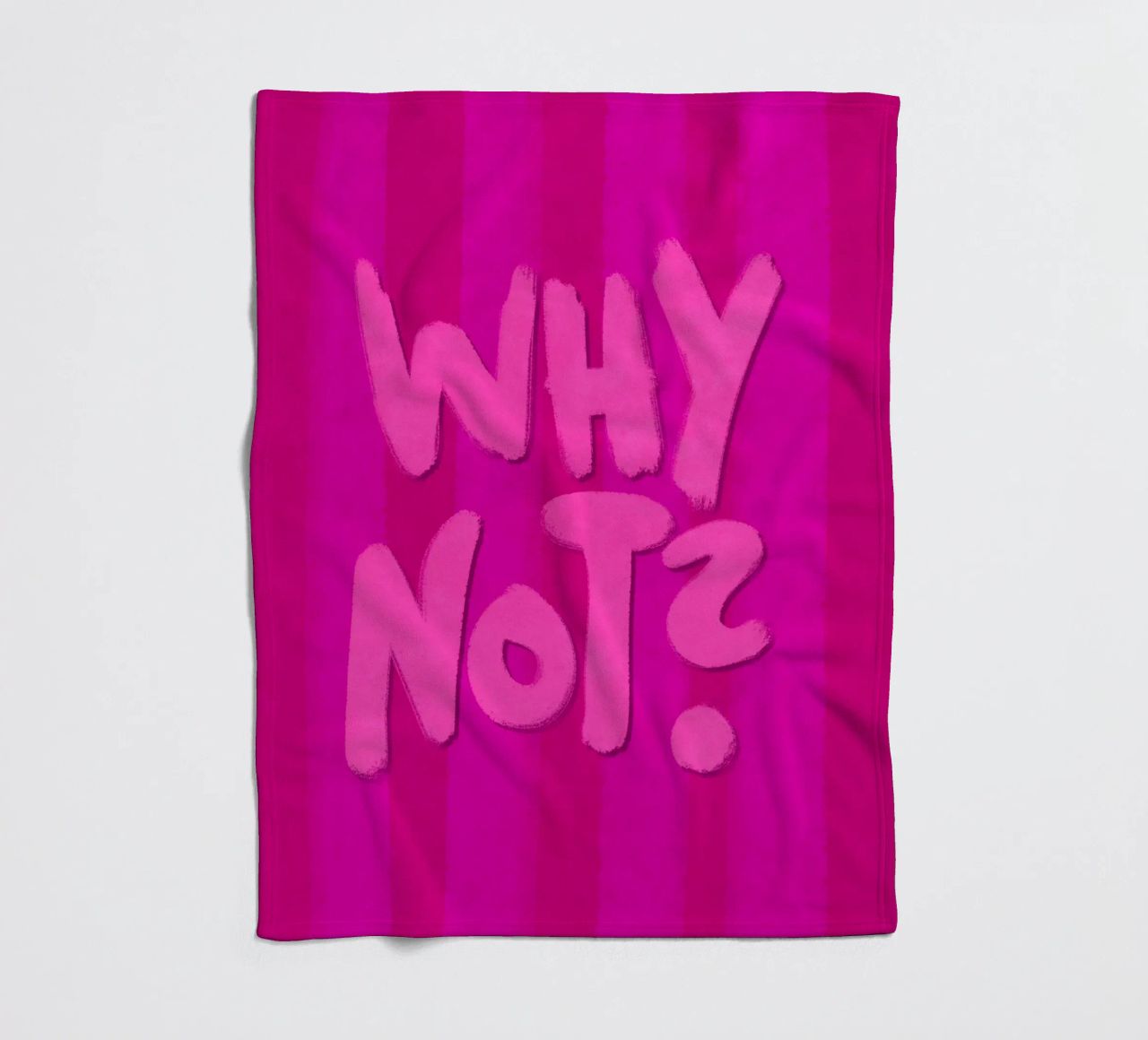 Why not? coperta in pile da Illustration Raissa Oltmanns