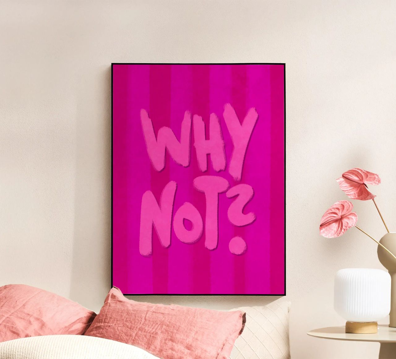 Why not? plexiglass da Illustration Raissa Oltmanns