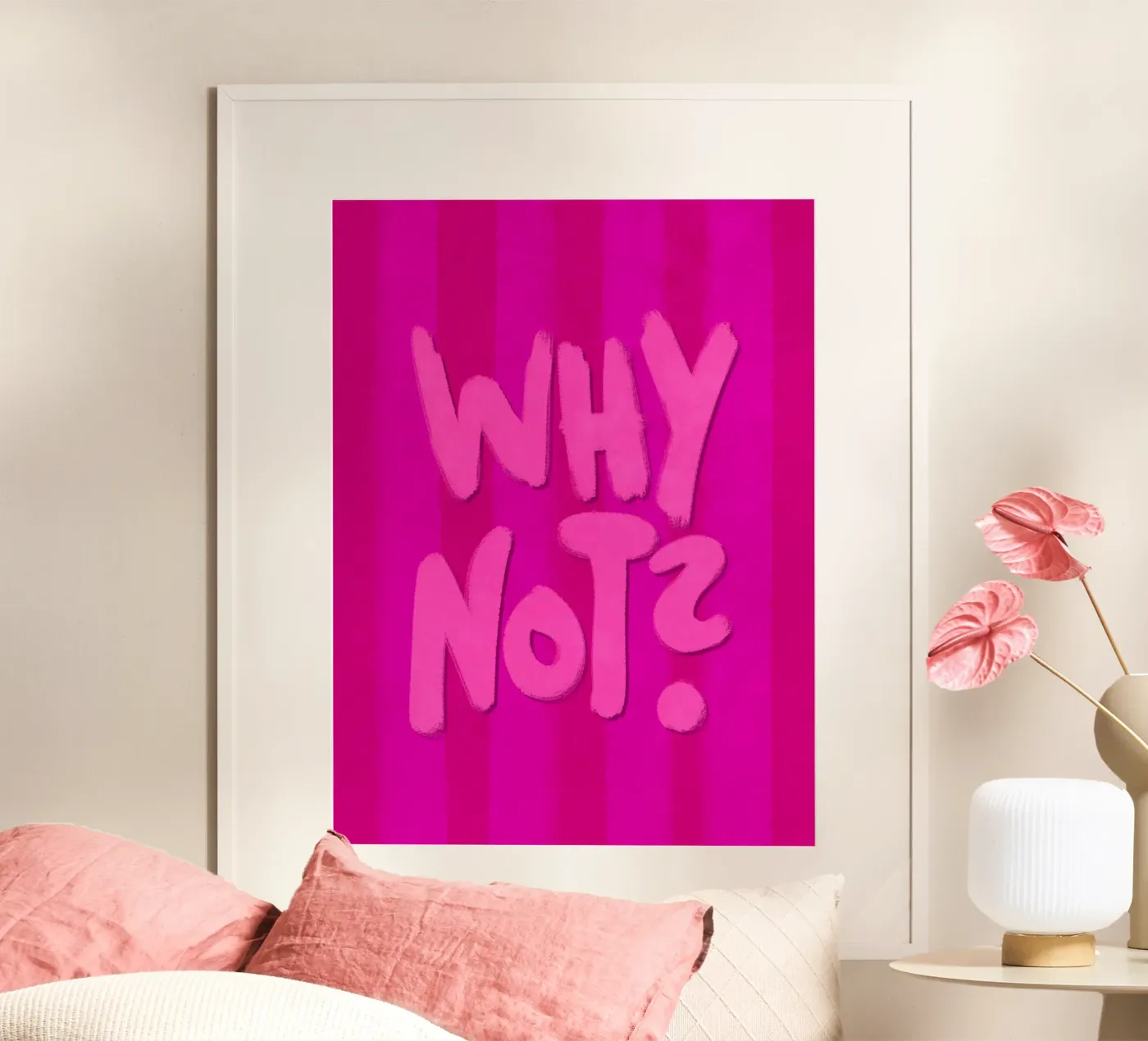 Why not? poster da Illustration Raissa Oltmanns