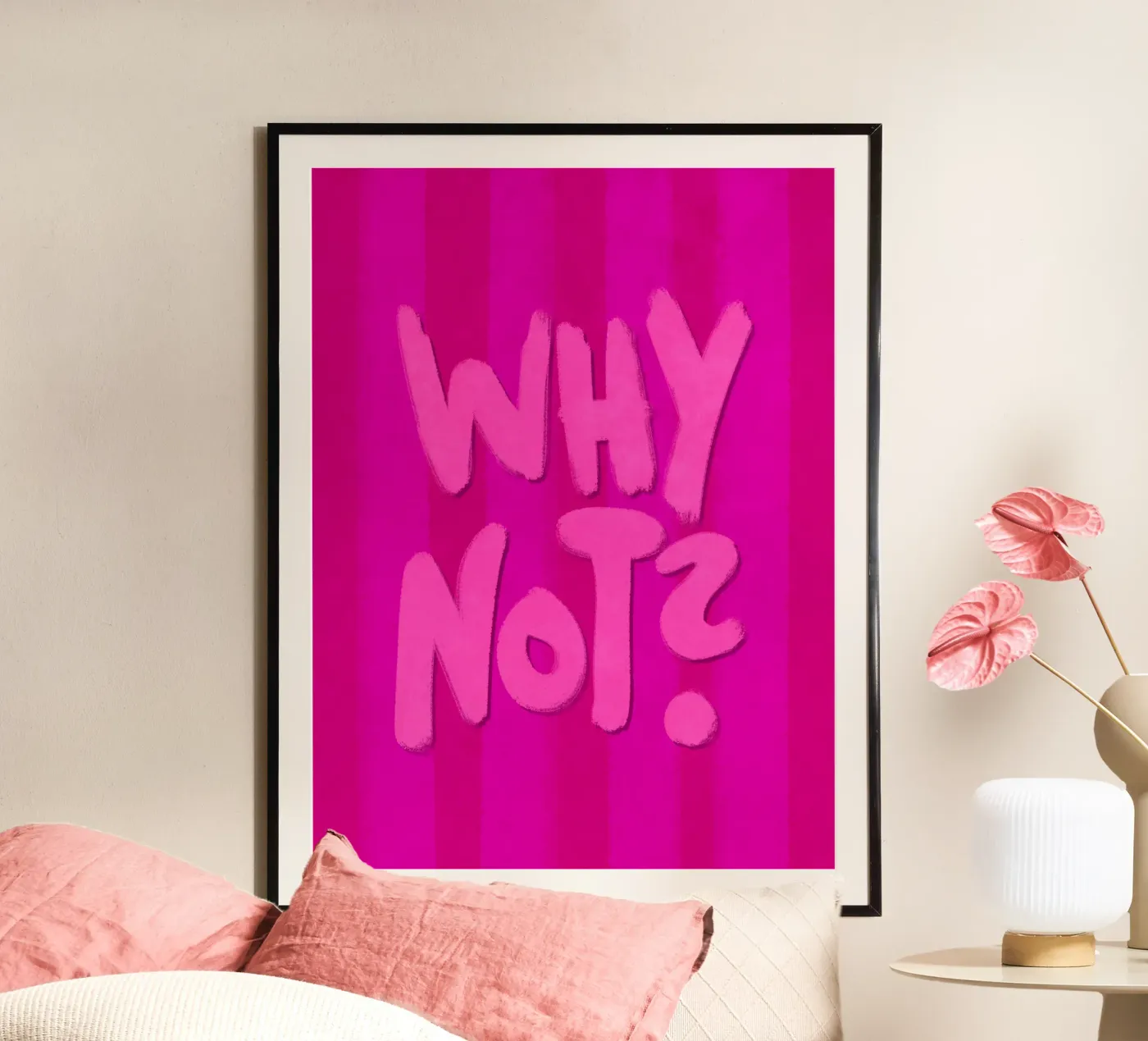 Why not? poster da Illustration Raissa Oltmanns