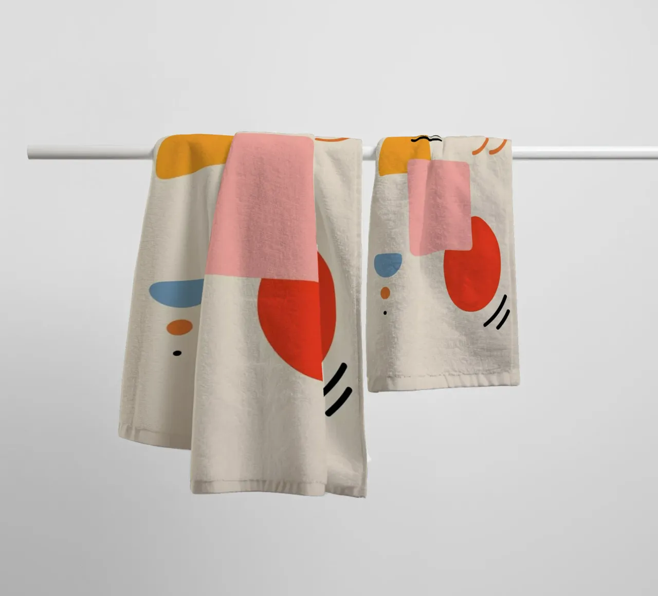 Whiskers asciugamano da bagno da Pure