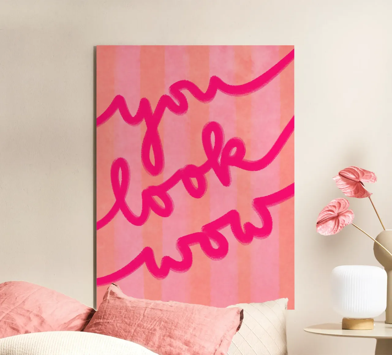 you look wow alluminio dibond da Illustration Raissa Oltmanns