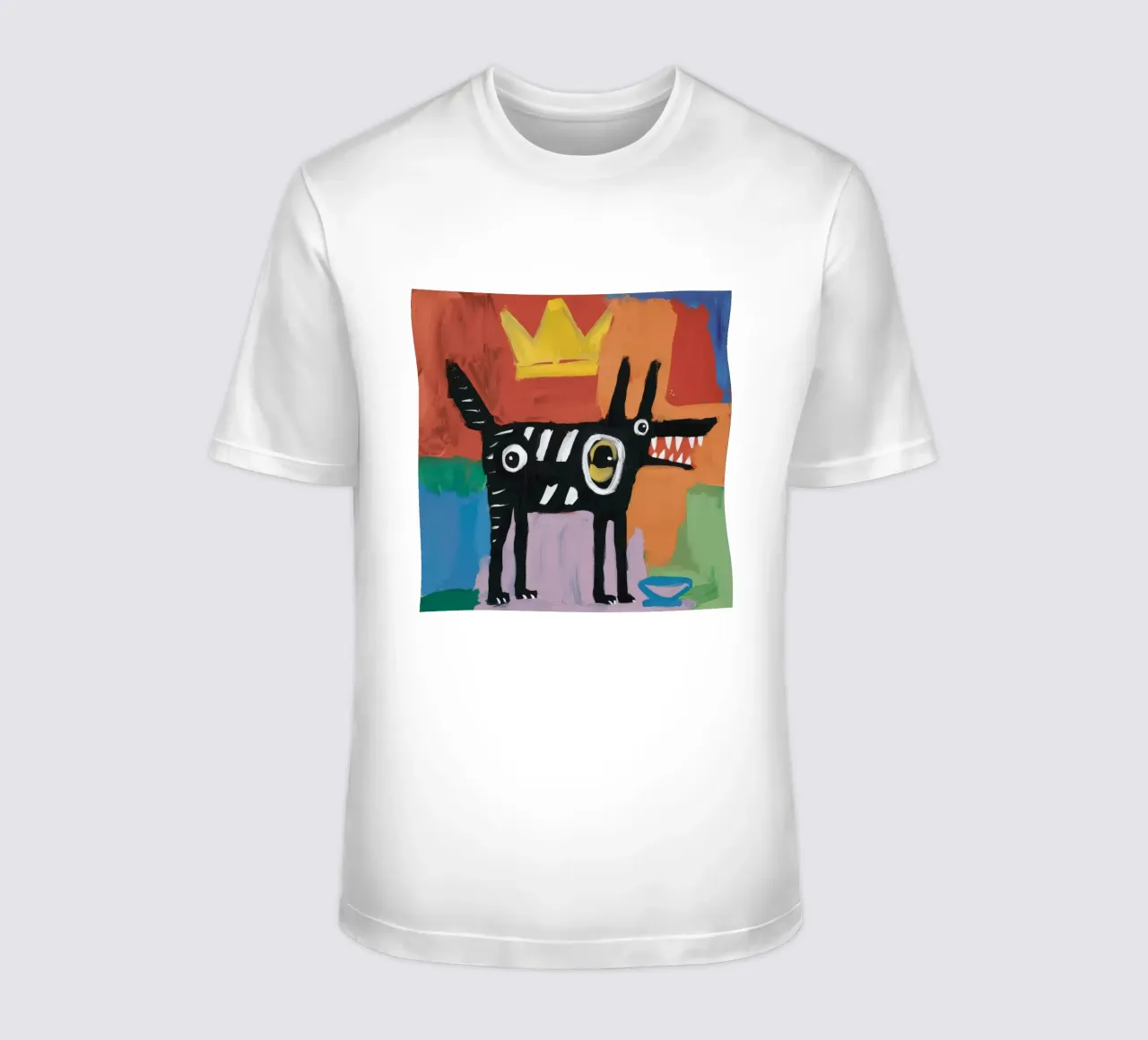 Cane reale a strisce t-shirt da Muse Fragments
