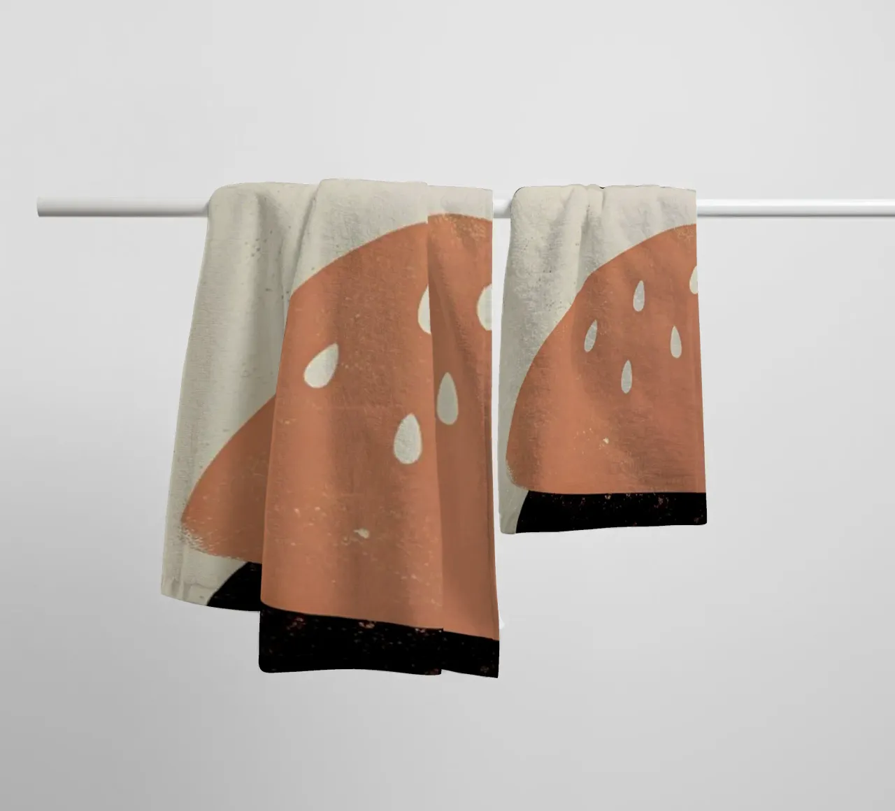 Burger e caffè Retro Pop asciugamano da bagno da THE LATEST SHOP