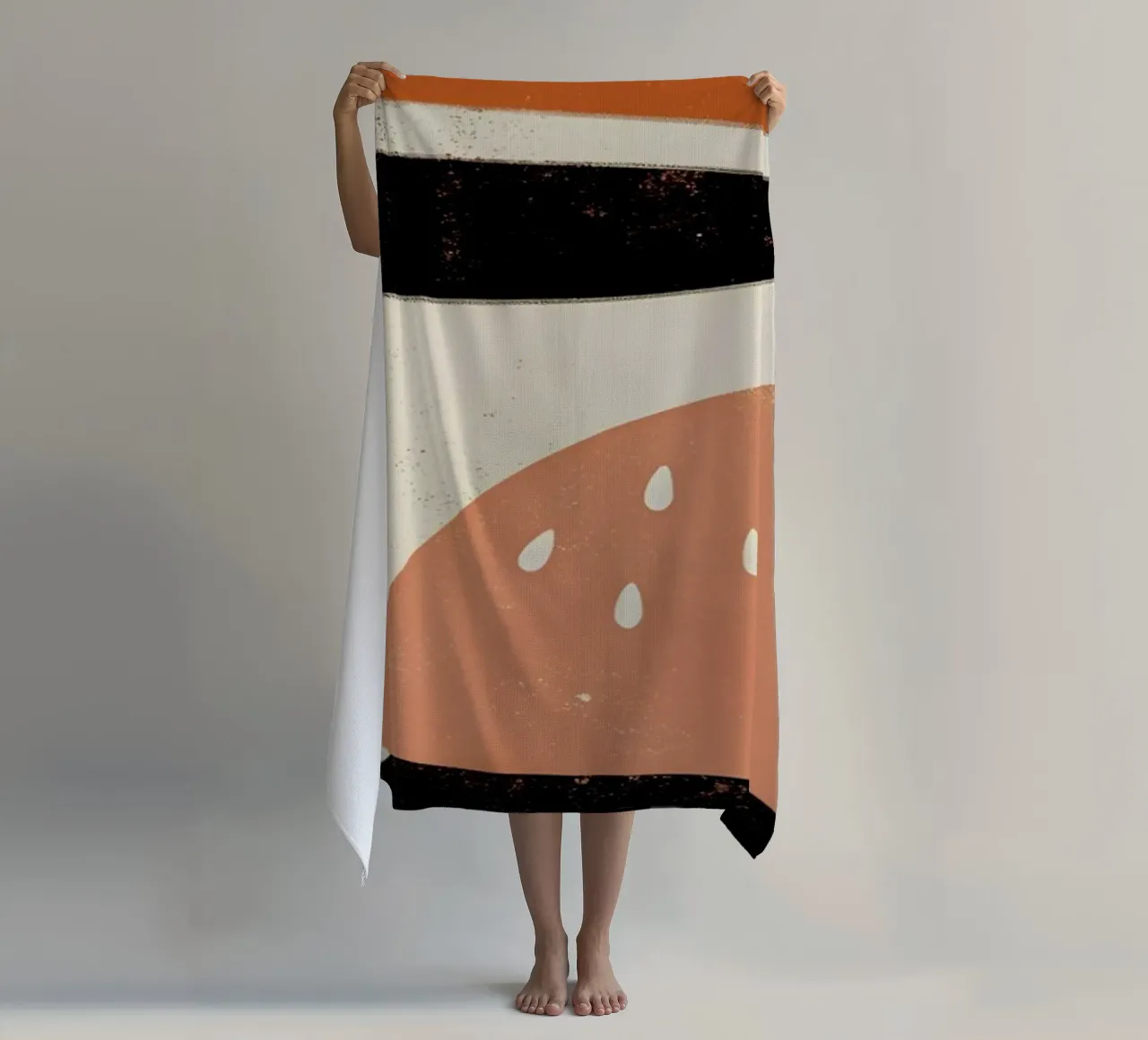 Burger e caffè Retro Pop telo mare da THE LATEST SHOP