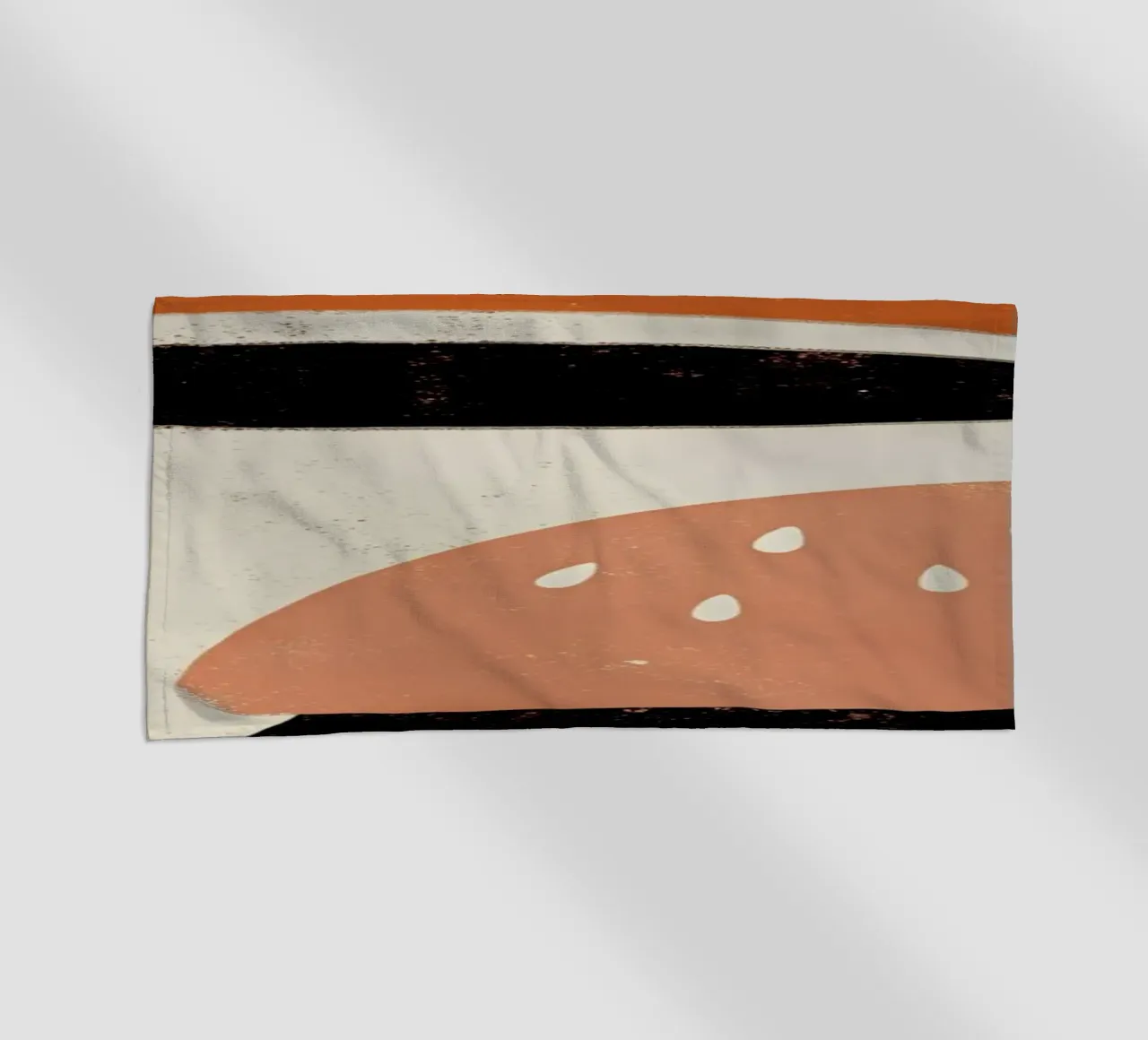 Burger e caffè Retro Pop telo mare da THE LATEST SHOP