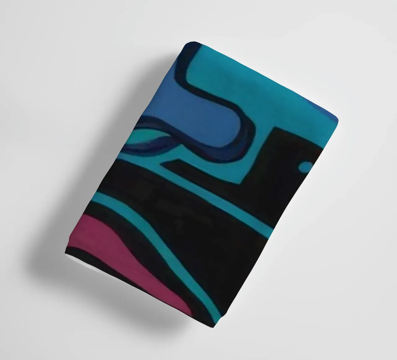 Abstract Color Explosion towel by Muse Fragments