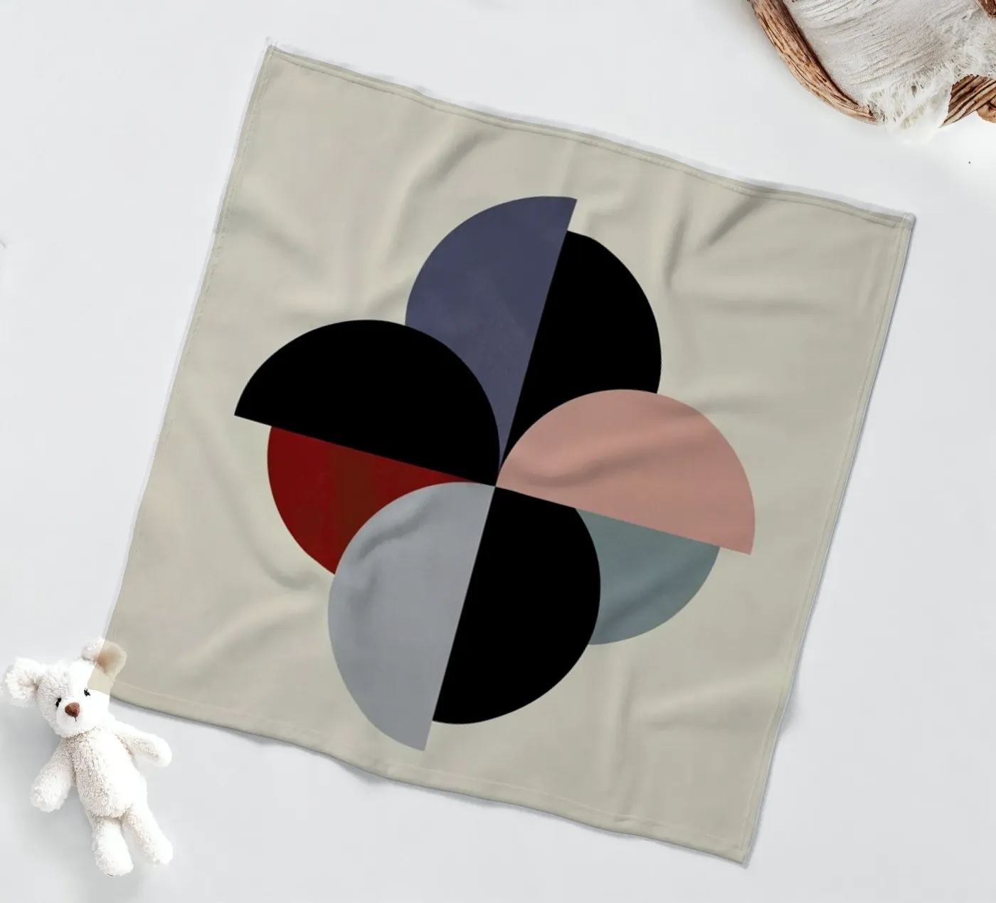 Rotation fleecedeken van Pure