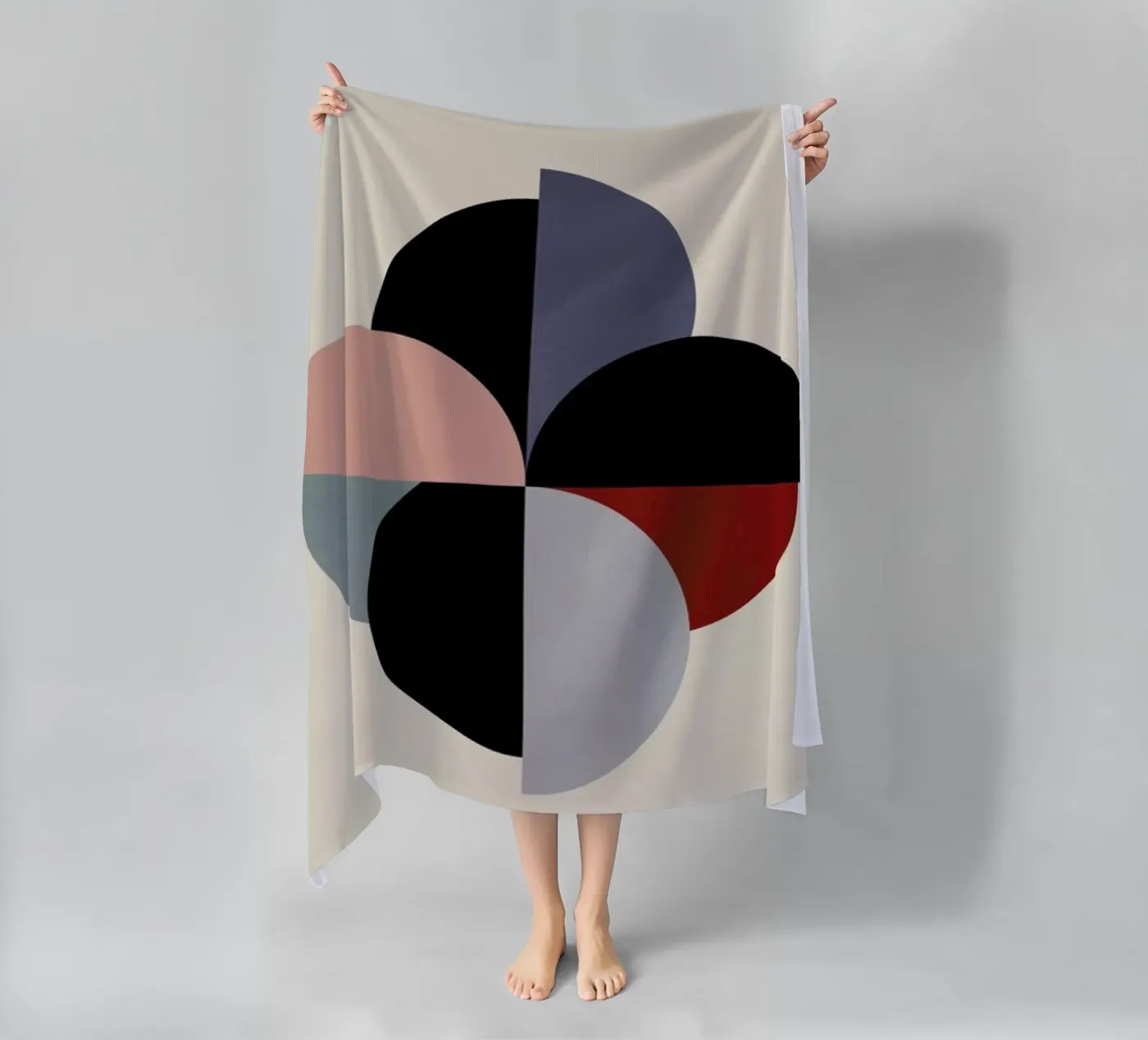 Rotation strandhanddoek van Pure