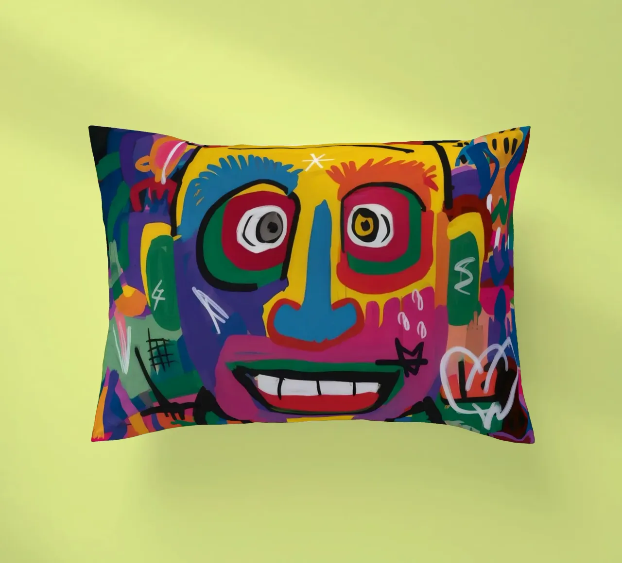 Chaos coloré Harmonie coussin de Muse Fragments