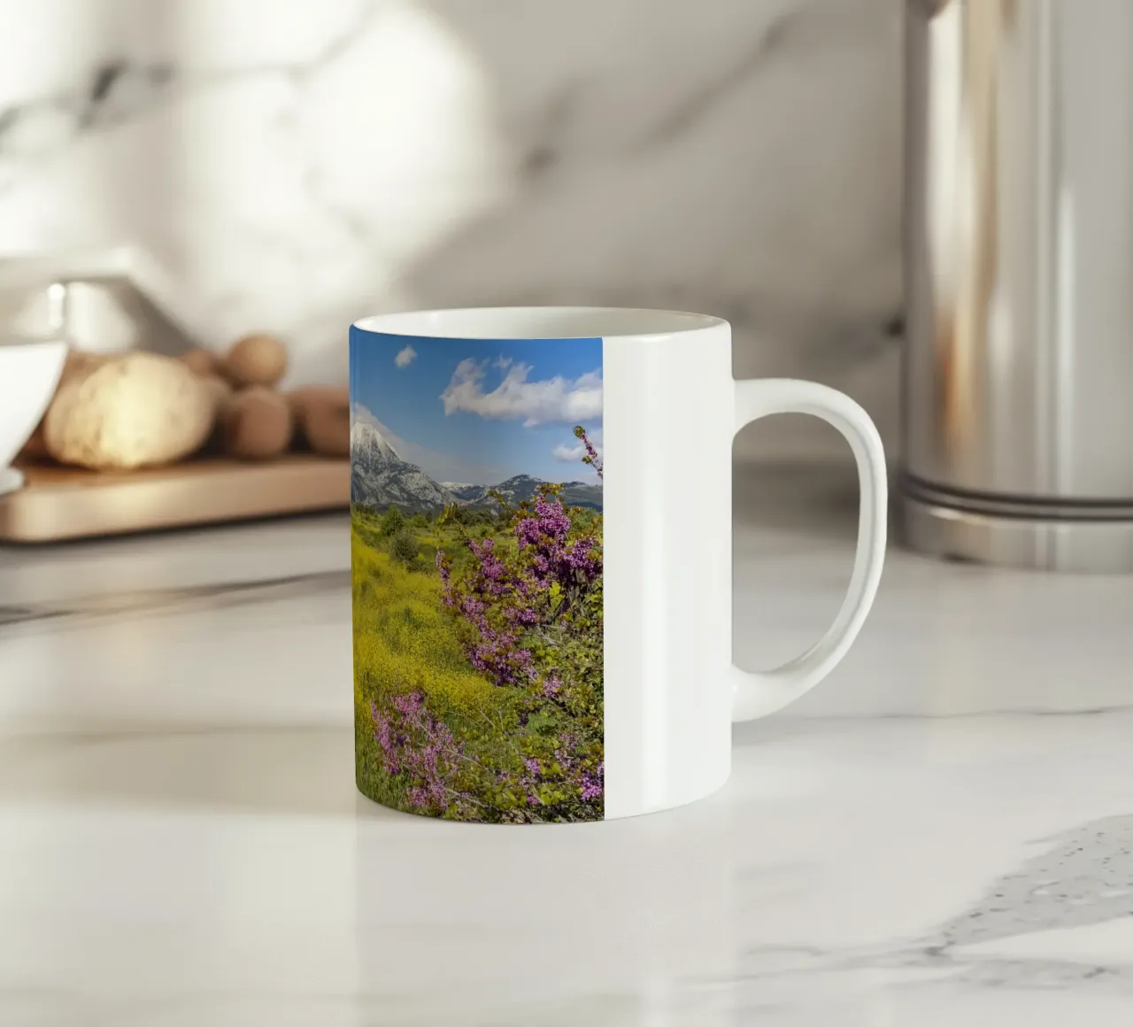 Frühling auf Euböa, Griechenland tazza in ceramica da Reisefotografie - Bilder aus aller Welt