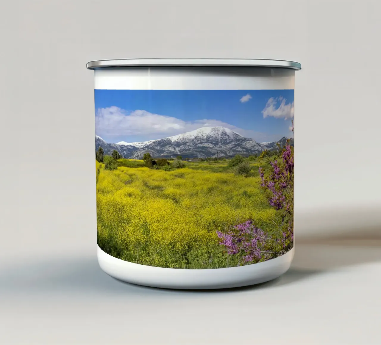 Frühling auf Euböa, Griechenland tazza in smalto da Reisefotografie - Bilder aus aller Welt