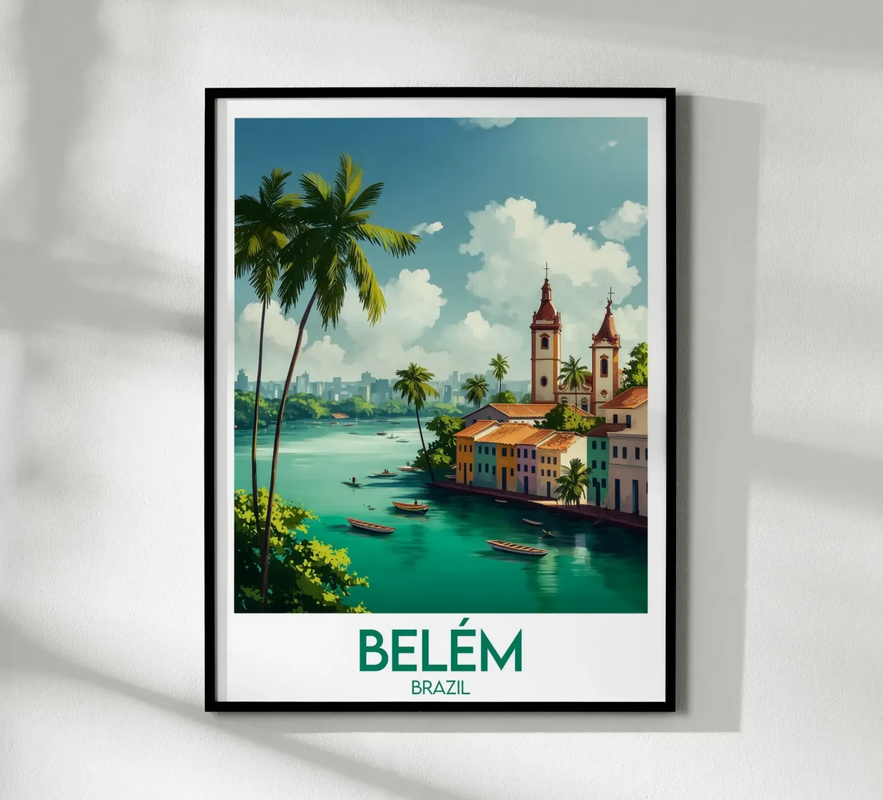 Affiche Belém poster con telaio in plastica da Frame the World