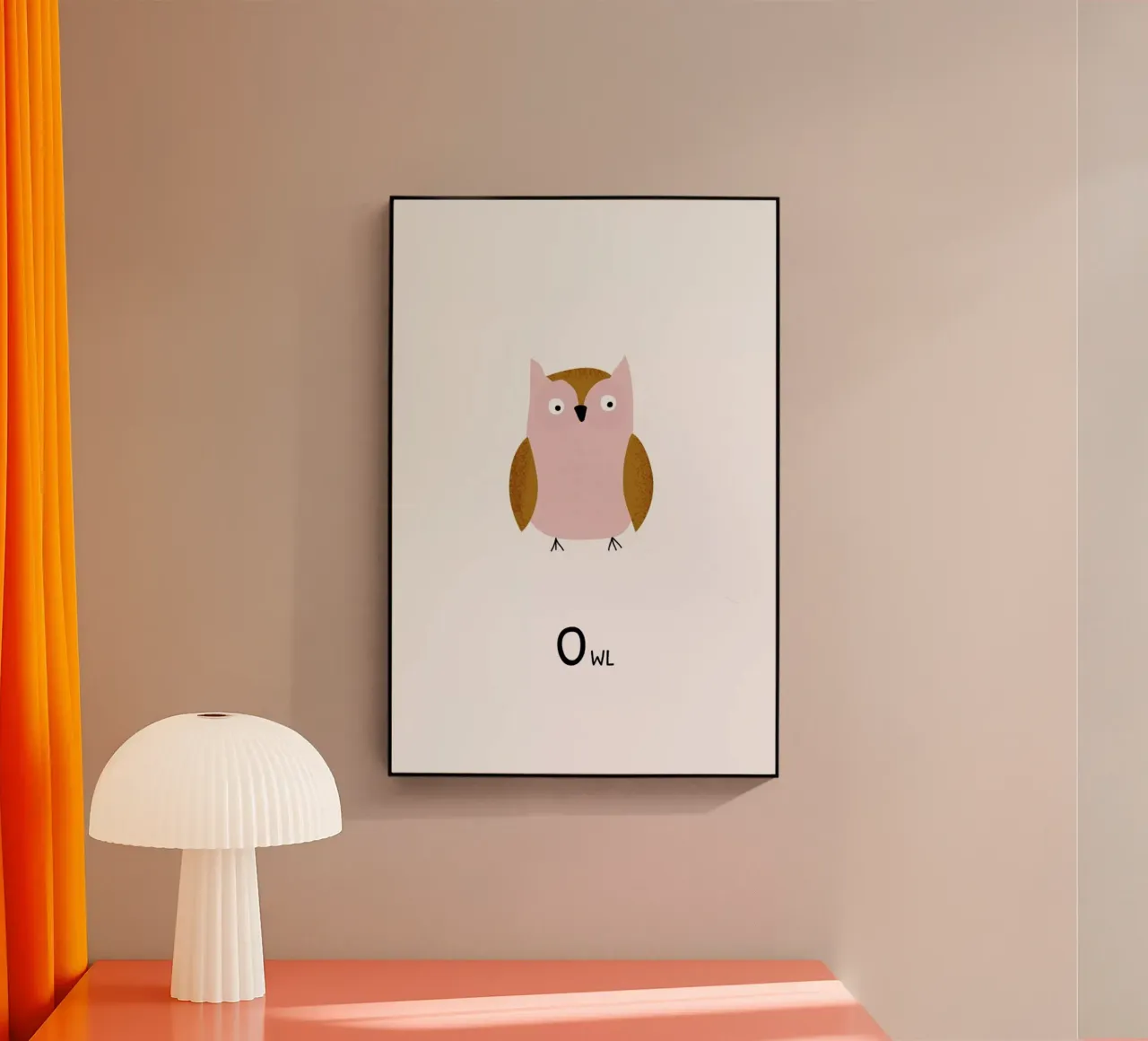 Owl plexiglass da Little Flourishes